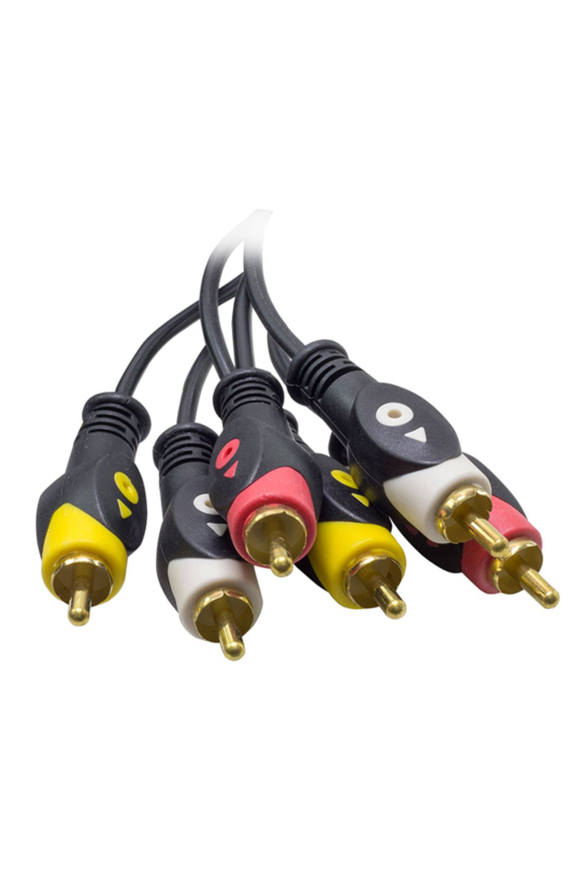 Melfshop 3 Rca + 3 Rca 3 Metre Kablo 1.Kalite Powermaster