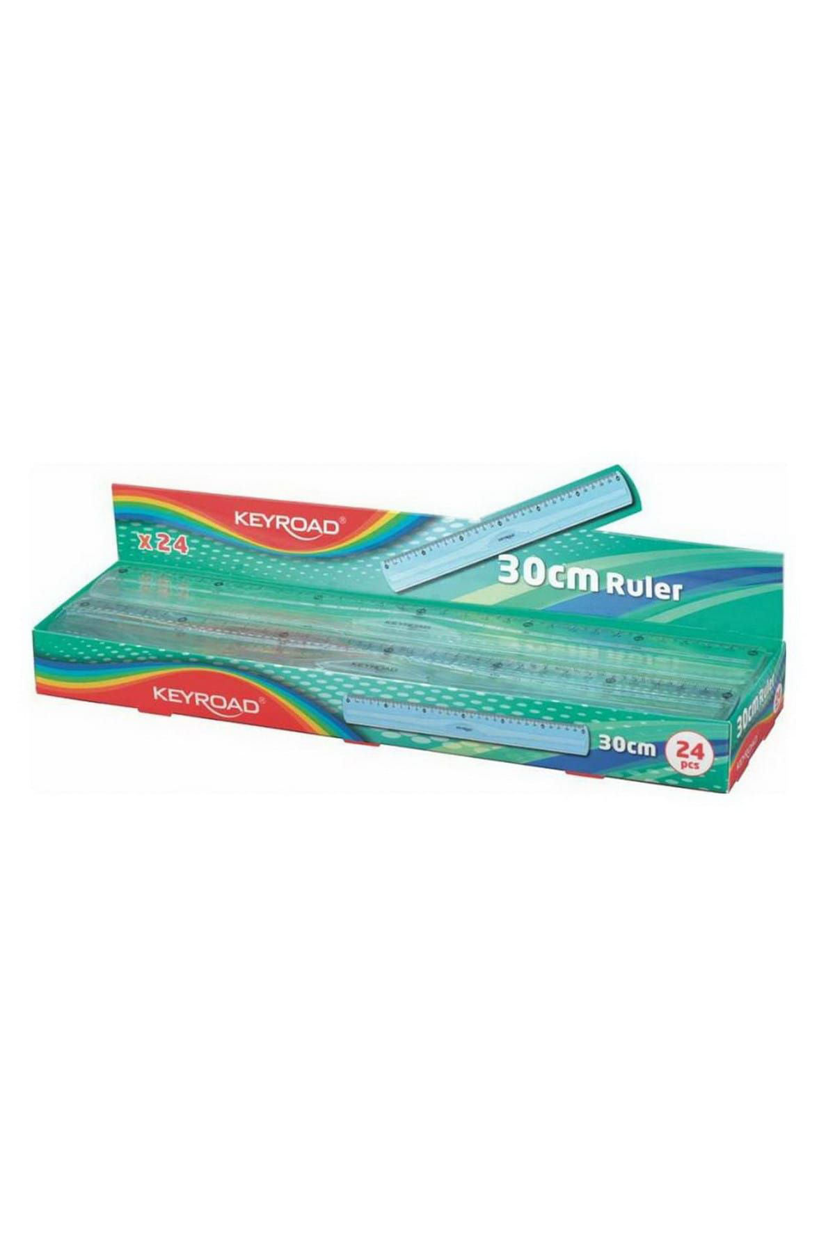 Keyroad 30 Cm Esnek Cetvel Şeffaf (Kr971327) (257423)