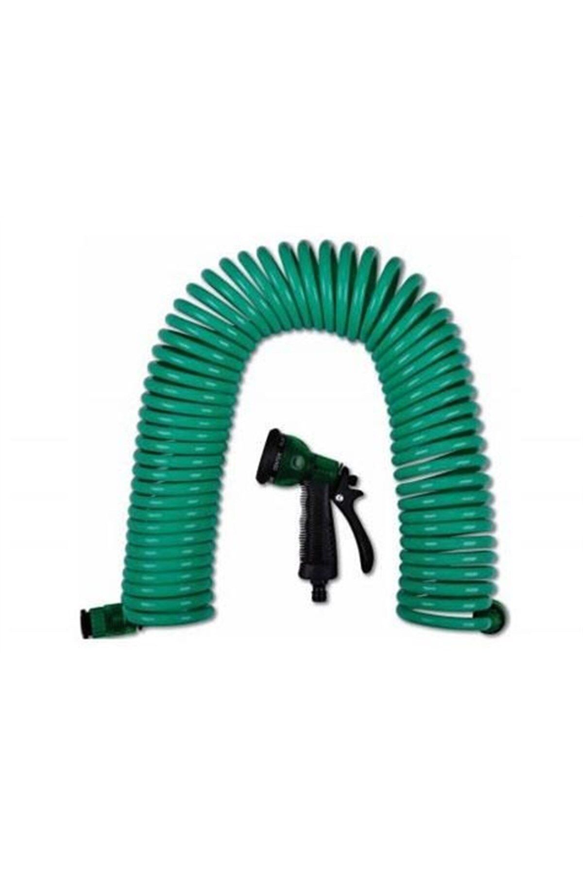 Ok Aksesuar 30 Metre Spiral Hortum + 4 Fonksiyonlu Özel Sulama Tabancasi Go50