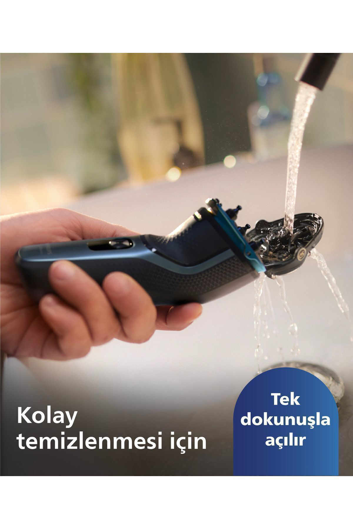 Philips 3000 Serisi Tiraş Makinesi S3144/00,Sinekkaydi Tiraş,İslak Ve Kur