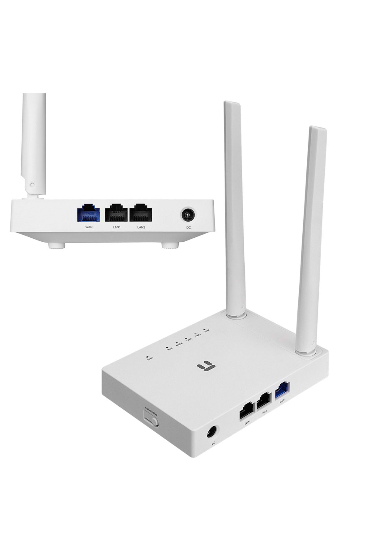 Ok Aksesuar 300Mbps 2.4Ghz 1*Wan+2*Lan 2*5Dbi Anten Ap+Repeater+Wisp Smart Ka