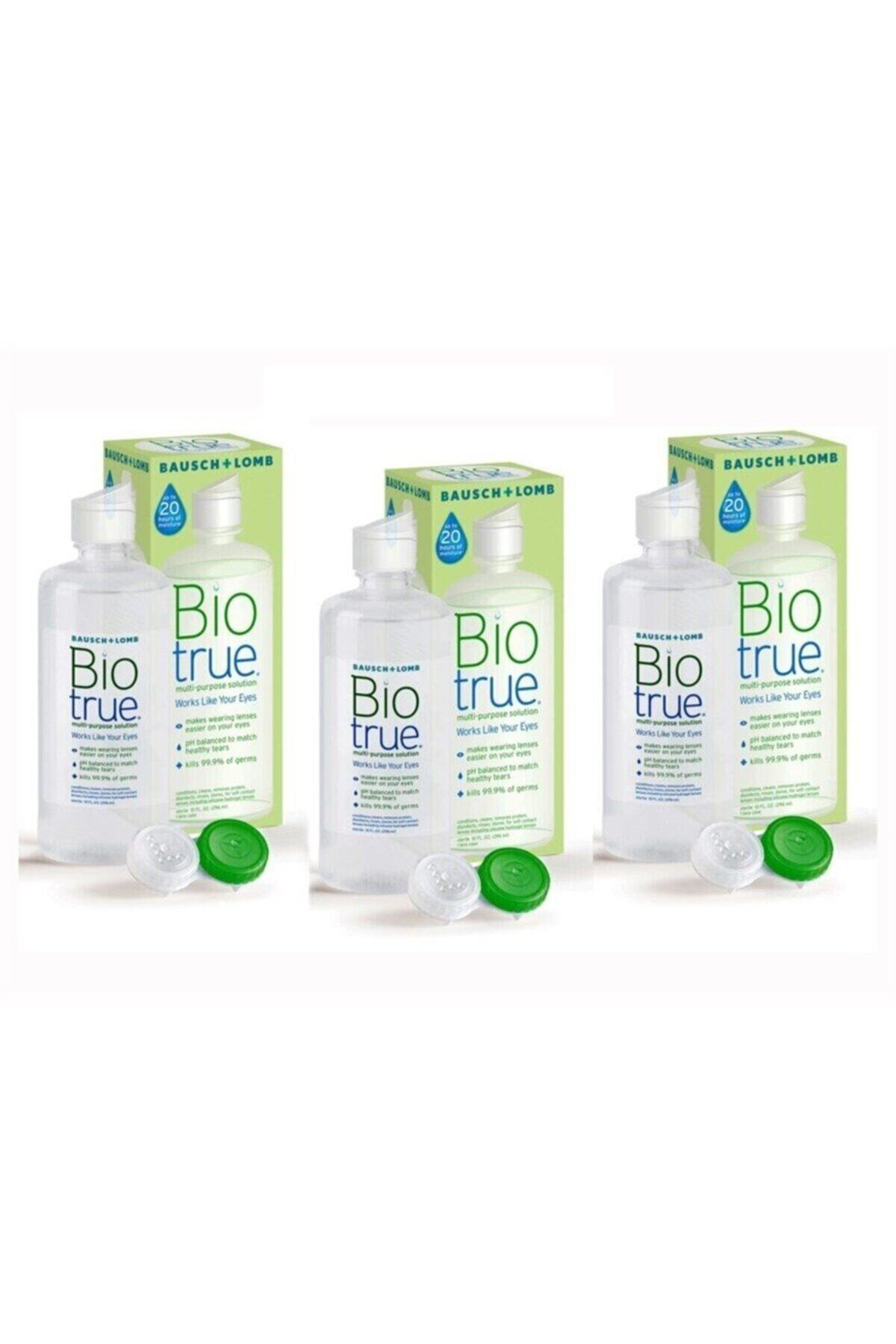 Biotrue 300Ml 3'Lü Paket Lens Solüsyonu Skt:05-2025