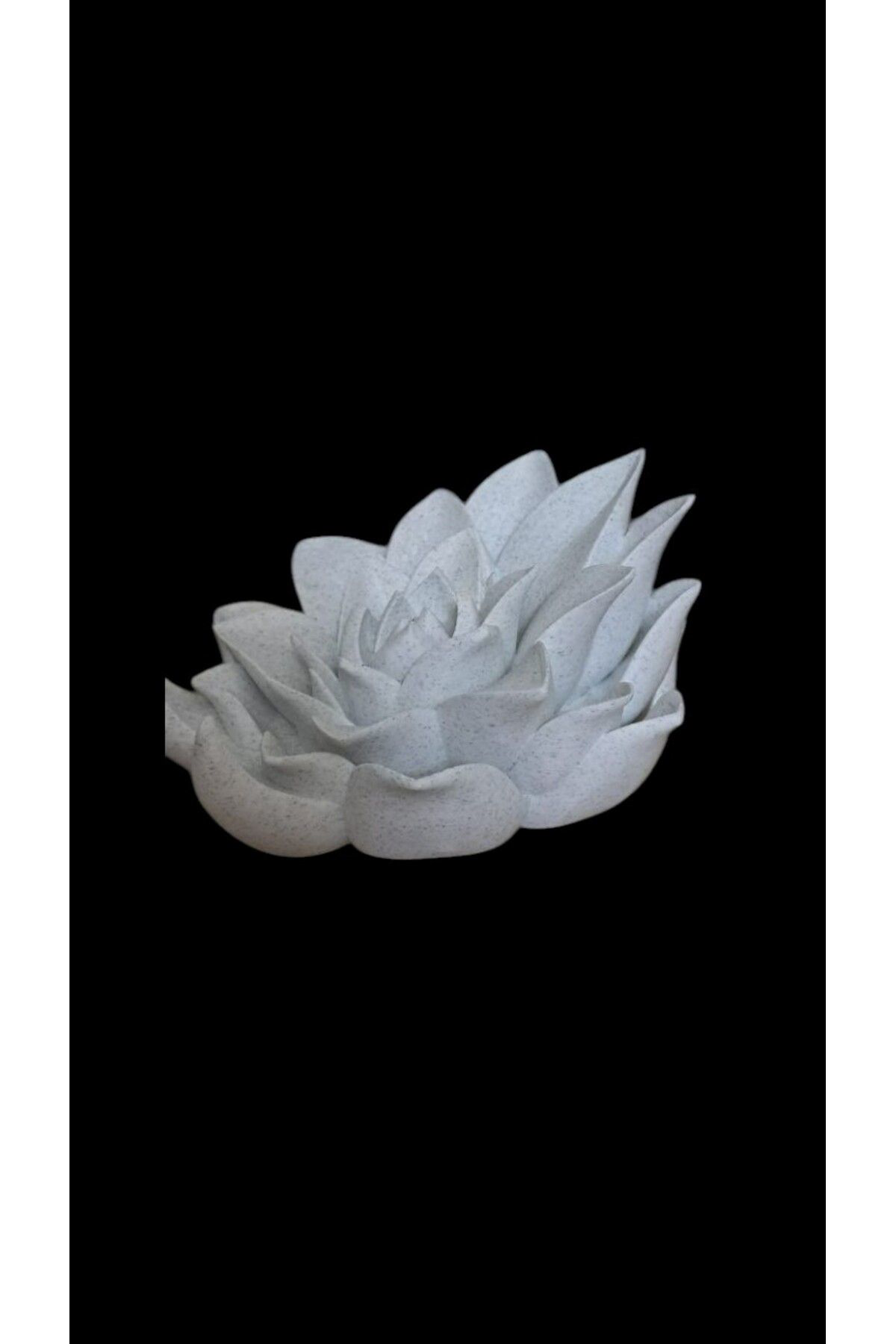 Alpaxa 3Dmermer Desenli Lotus Çiçeği Kitap Tutucu - Masaüstü Dekoratif S