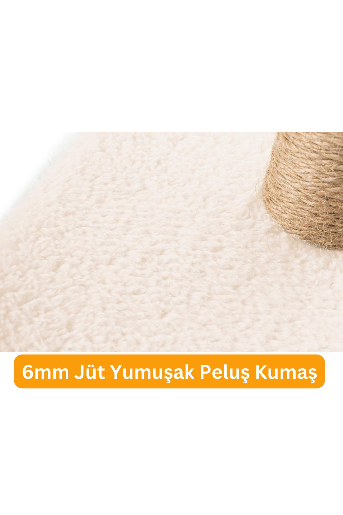 Beylini 3Lü Kedi Tirmalama Tahtasi Peluş Kumaş Demonte 84 Cm Yükseklik 3