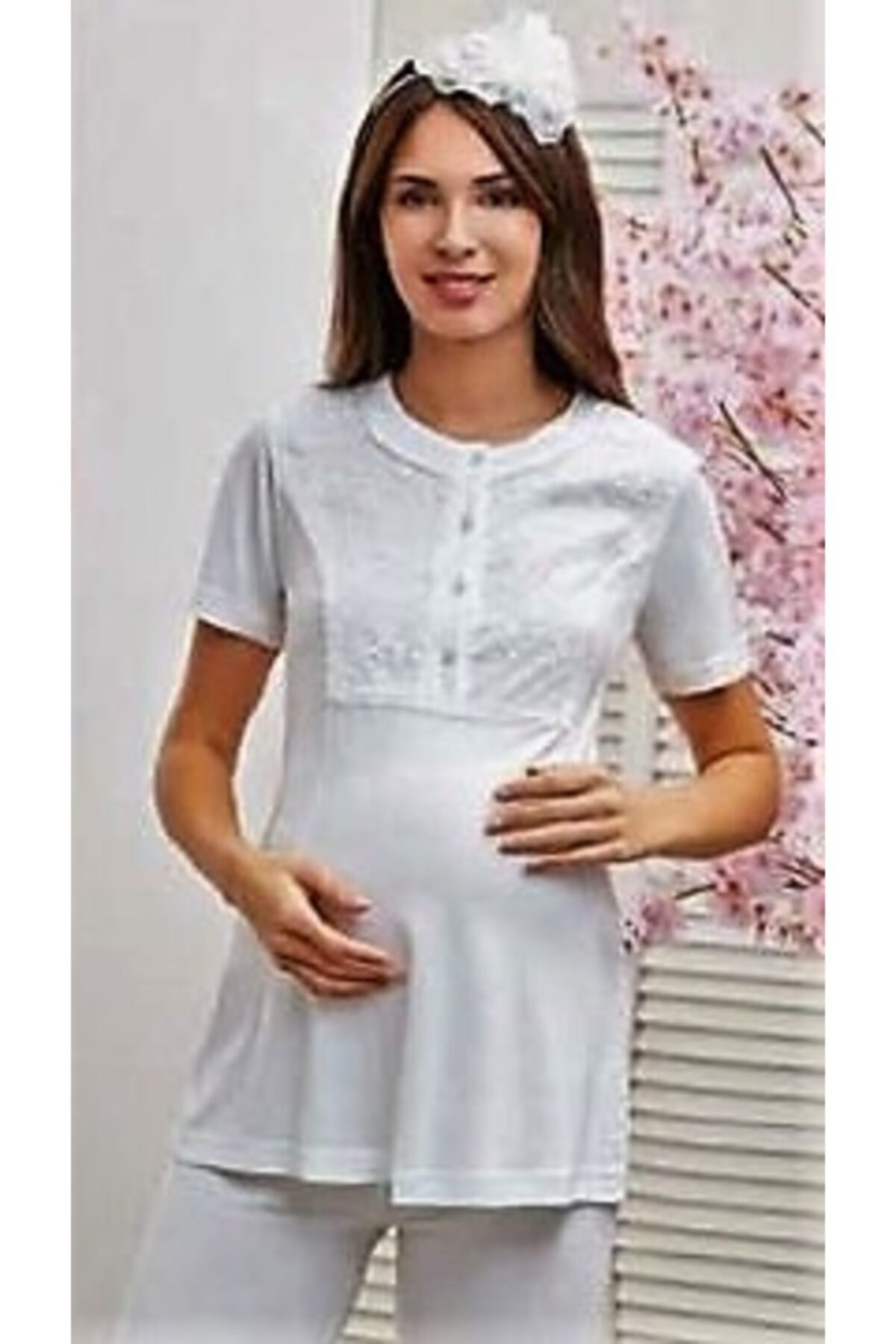 Flz 3'Lü Lohusa Pijama Takimi