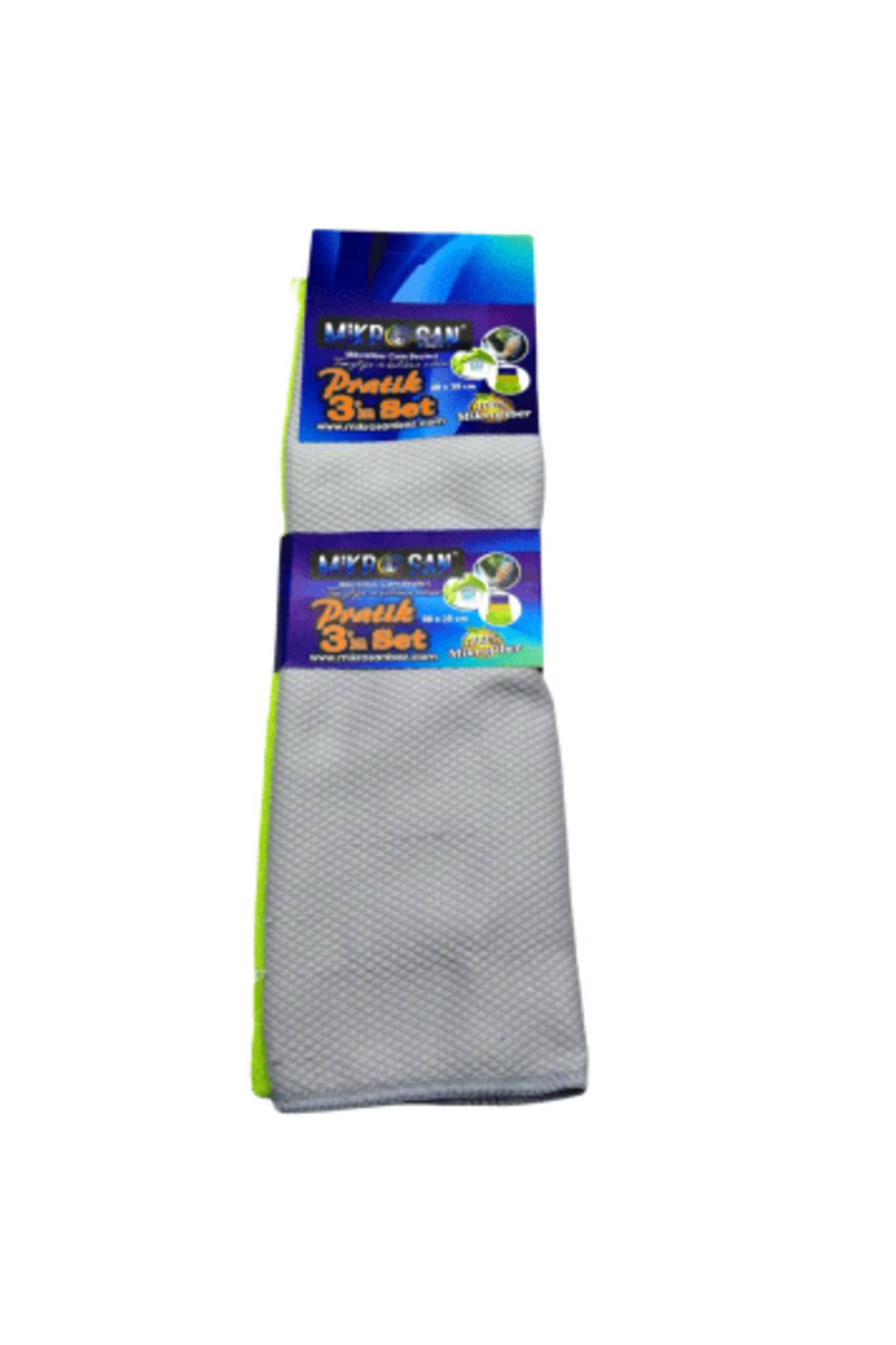 Zehratech 3Lü - Pratik Set Mikrofiber Bez 30X35cm. (4767)