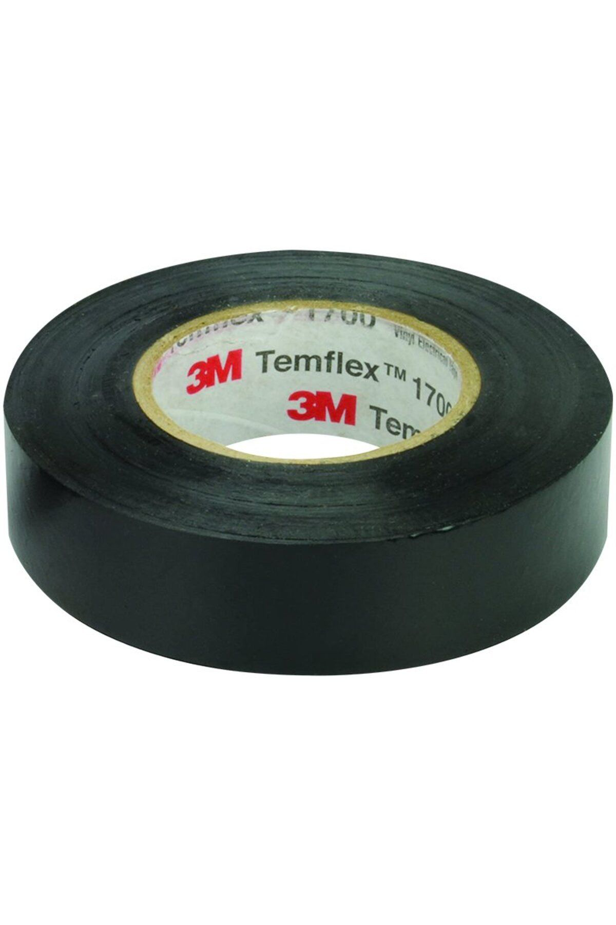 Ok Aksesuar 3M Temflex 1300E Pvc İzole Bant Siyah 10Luk Paket 0.13Mm X 19Mm X