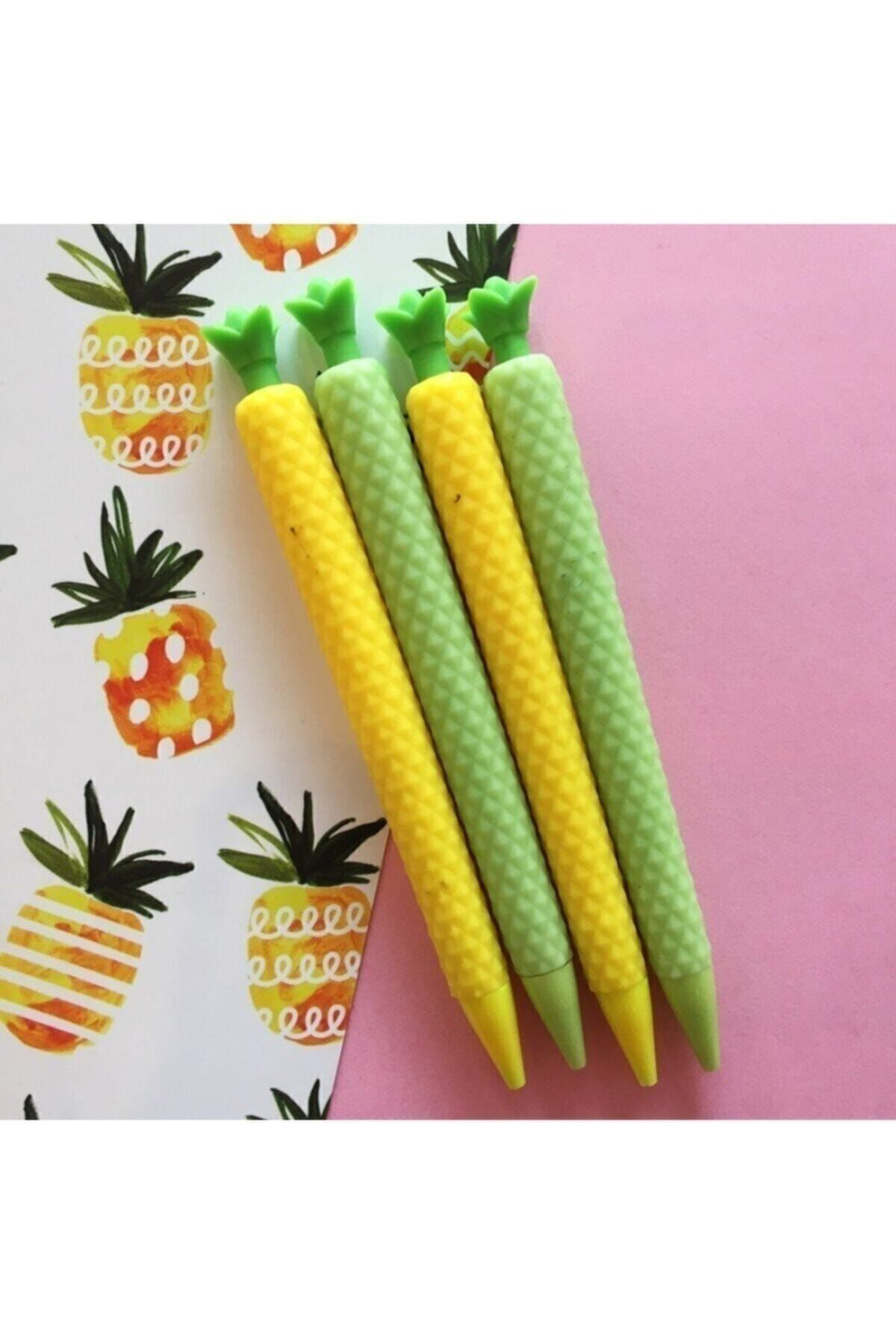 Perfect 4 Adet Ananas 07 Uçlu Versatil Kalem