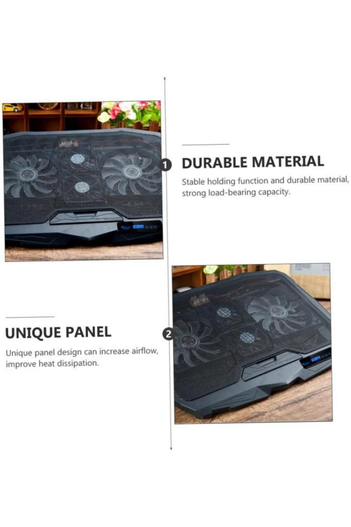 Torima 4 Fanli Rgb Li 9-17 İnç Yükseklik Ayarli Notebook Sogutucusu