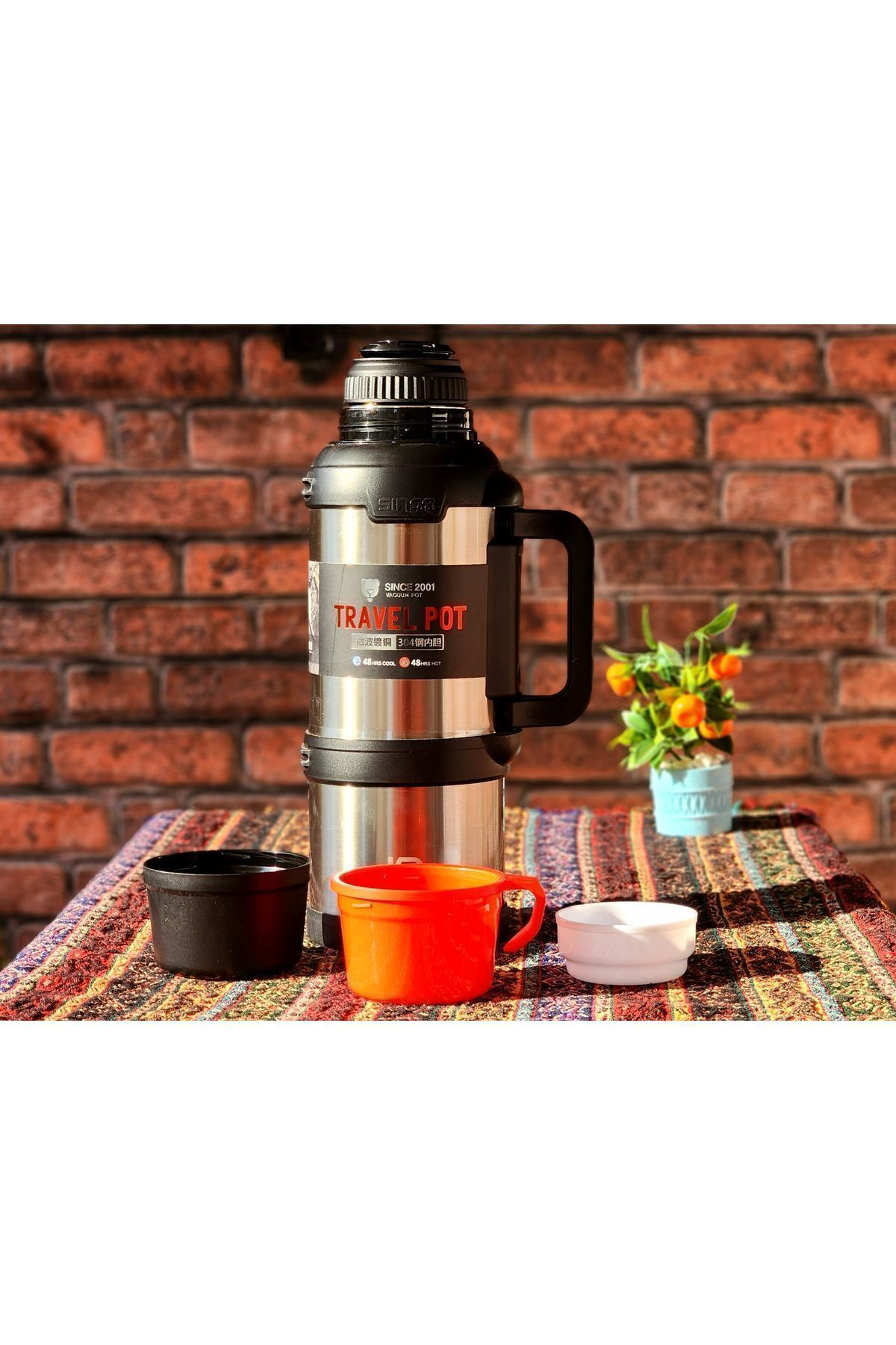 Artworkanatolia 4 Litre 48 Saat Aile Termosu