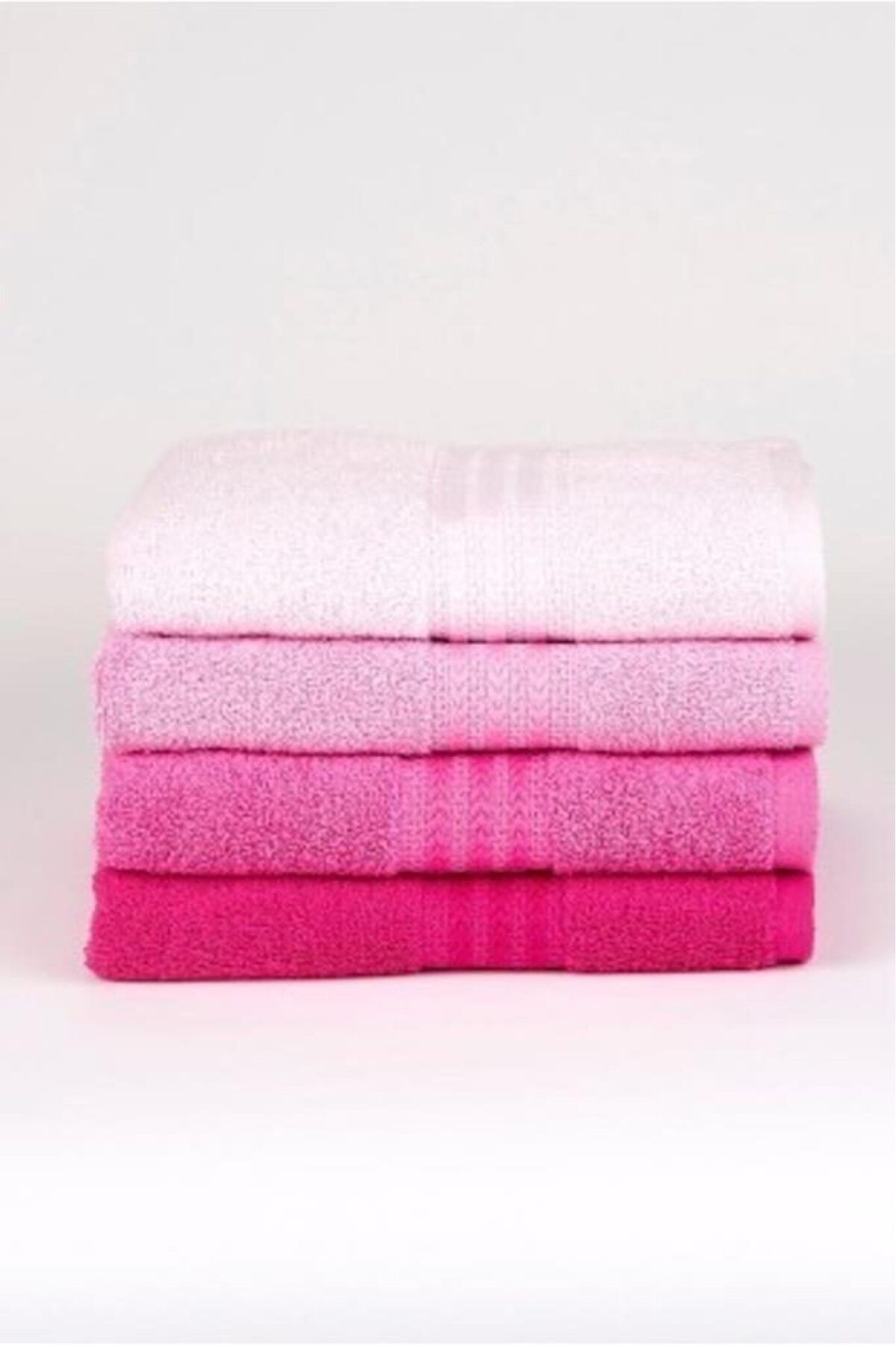 Nezade Store 4 Lü 50X90 Havlu Seti Pembe