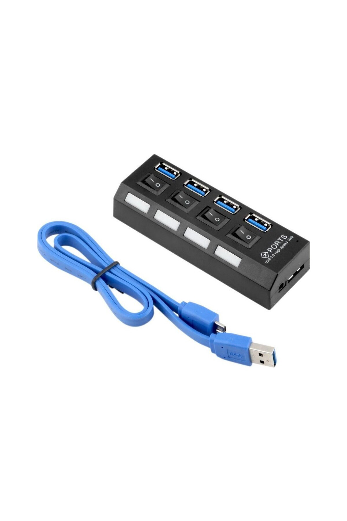 Pmr 4 Port Düğmeli Usb 3.0 Çoklayici Hub