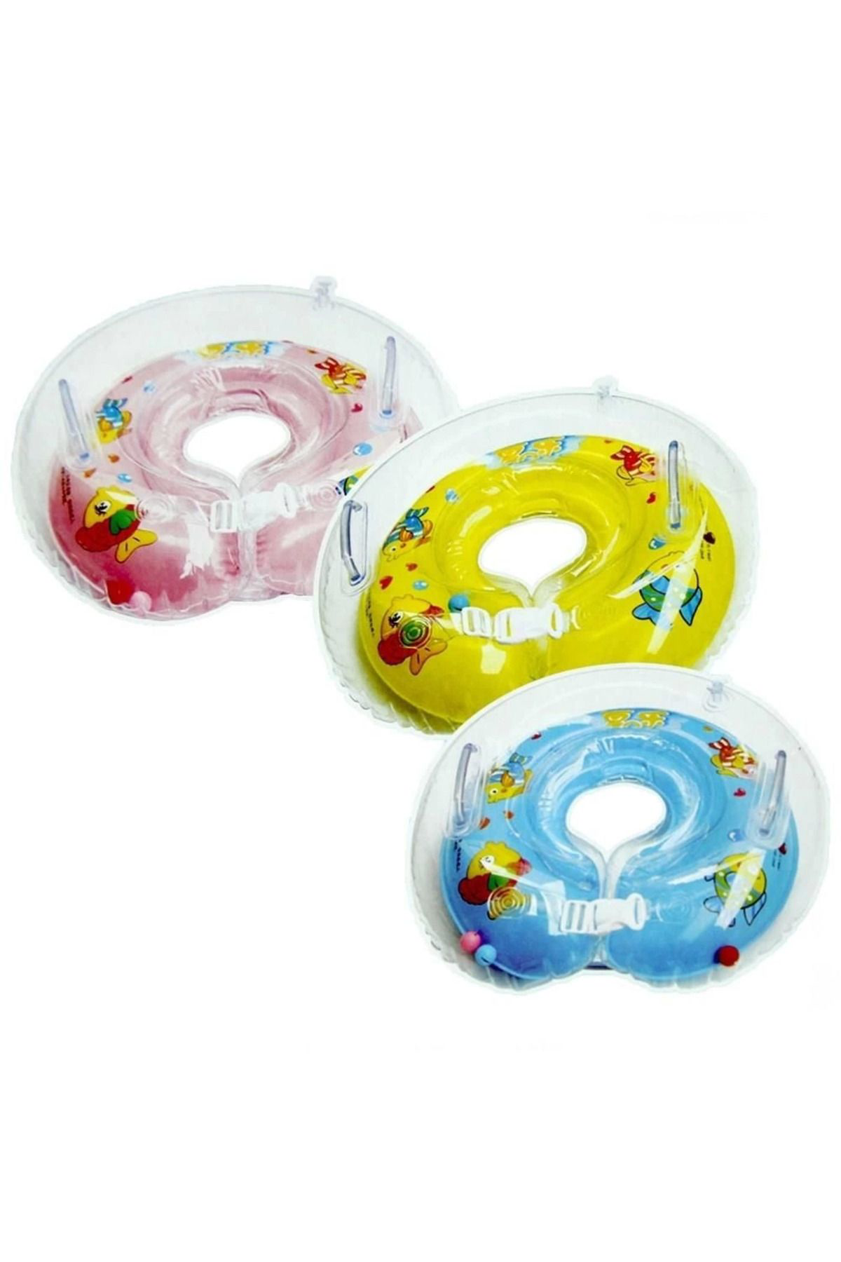 Yusuftex 40 Cm Bebek Boyunluk Simit - Stokta Olan Renk Gönderilir