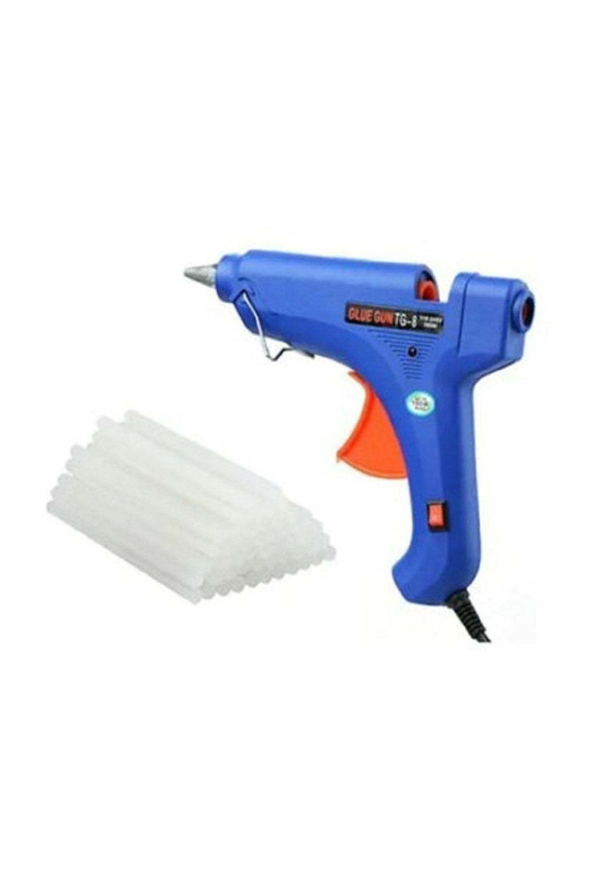 Solid 40 Watt Kalin Silikon Tabancasi 5 Adet Kalin Silikon (12Mmx15cm)
