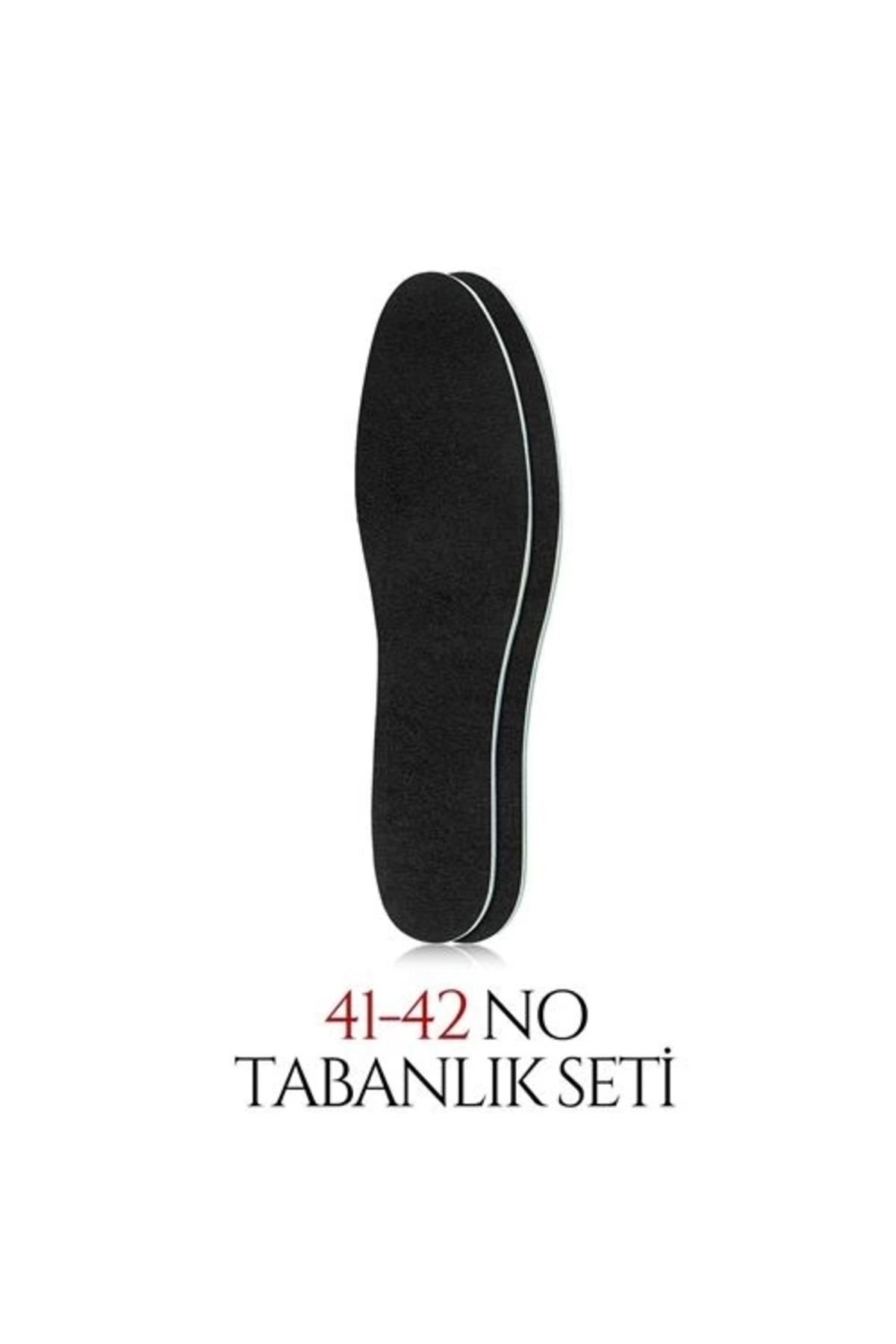 Modacar 41-42 No Ayakkabi Tabanliği Siyah 2 Çift