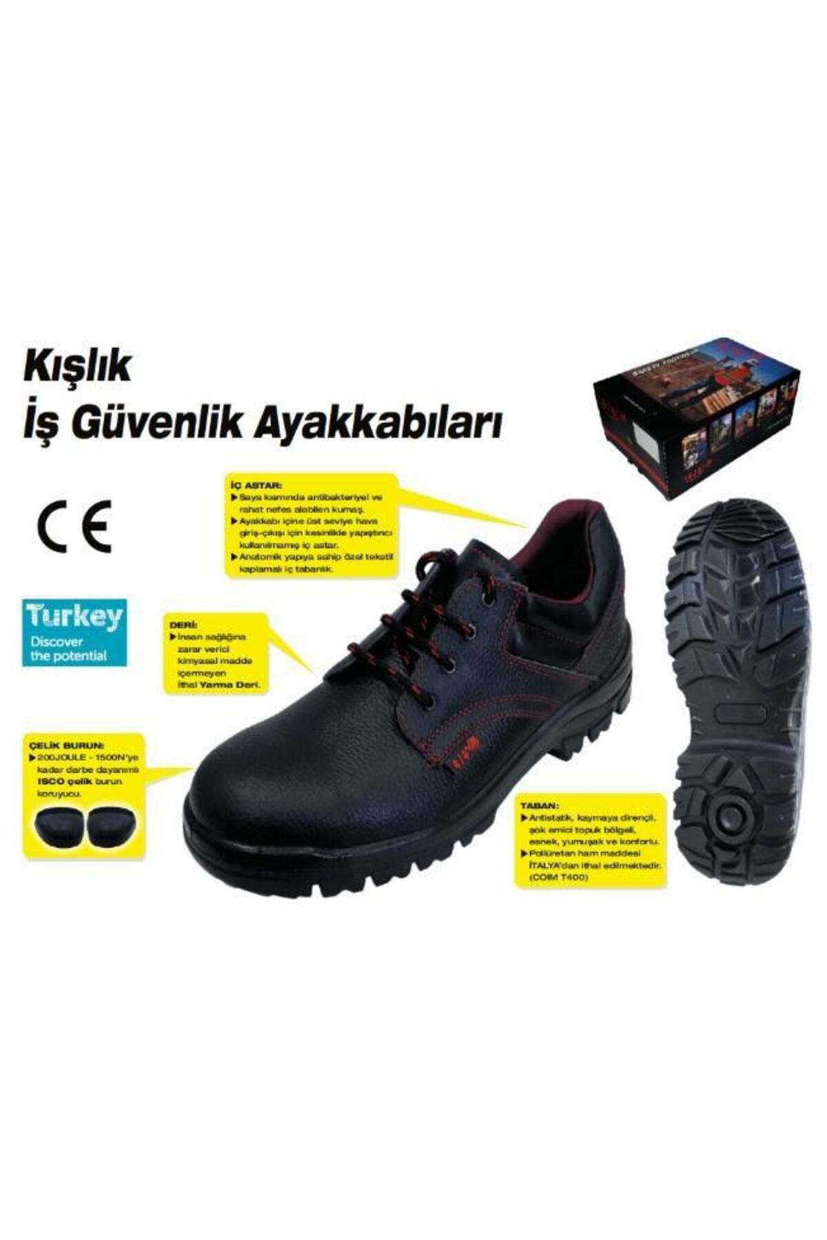414 Çelik Blu İş Ayakkabısı S2 45 Numara