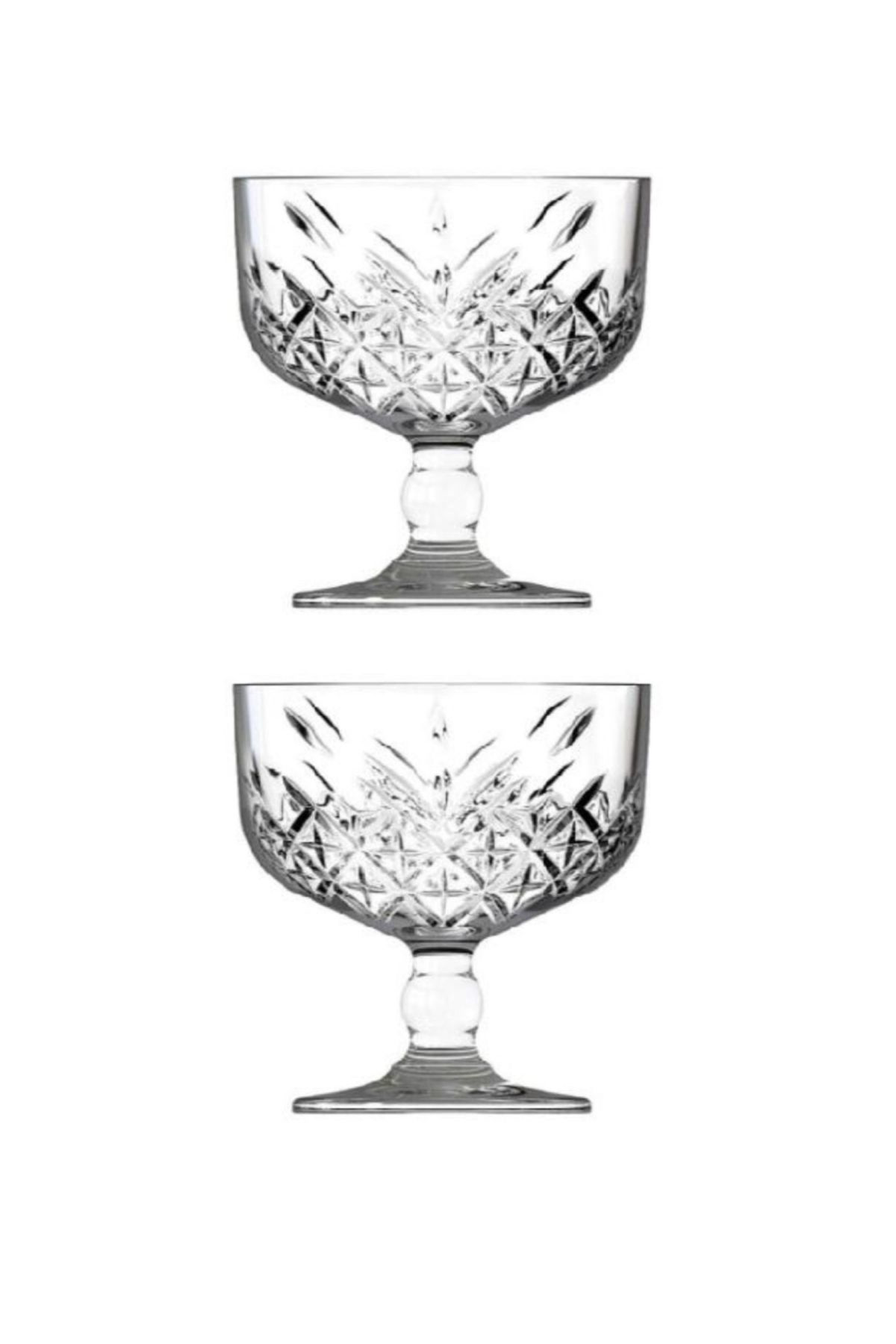Paşabahçe 440211 Timeless Ayakli Dondurmalik Cup 2 Li 250Cc