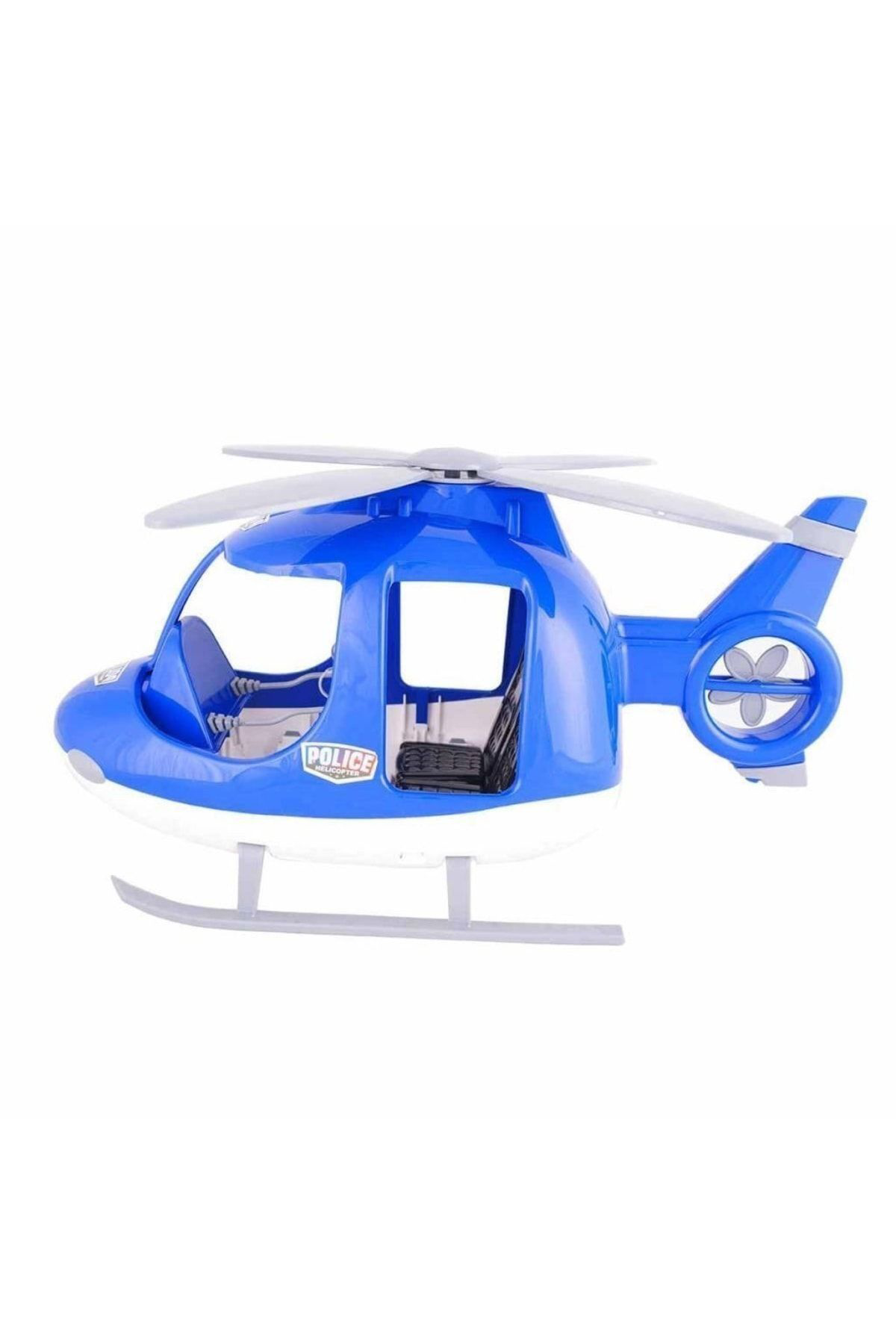 Oyuncak Store 46 Cm Büyük Mavi Polis Helikopteri