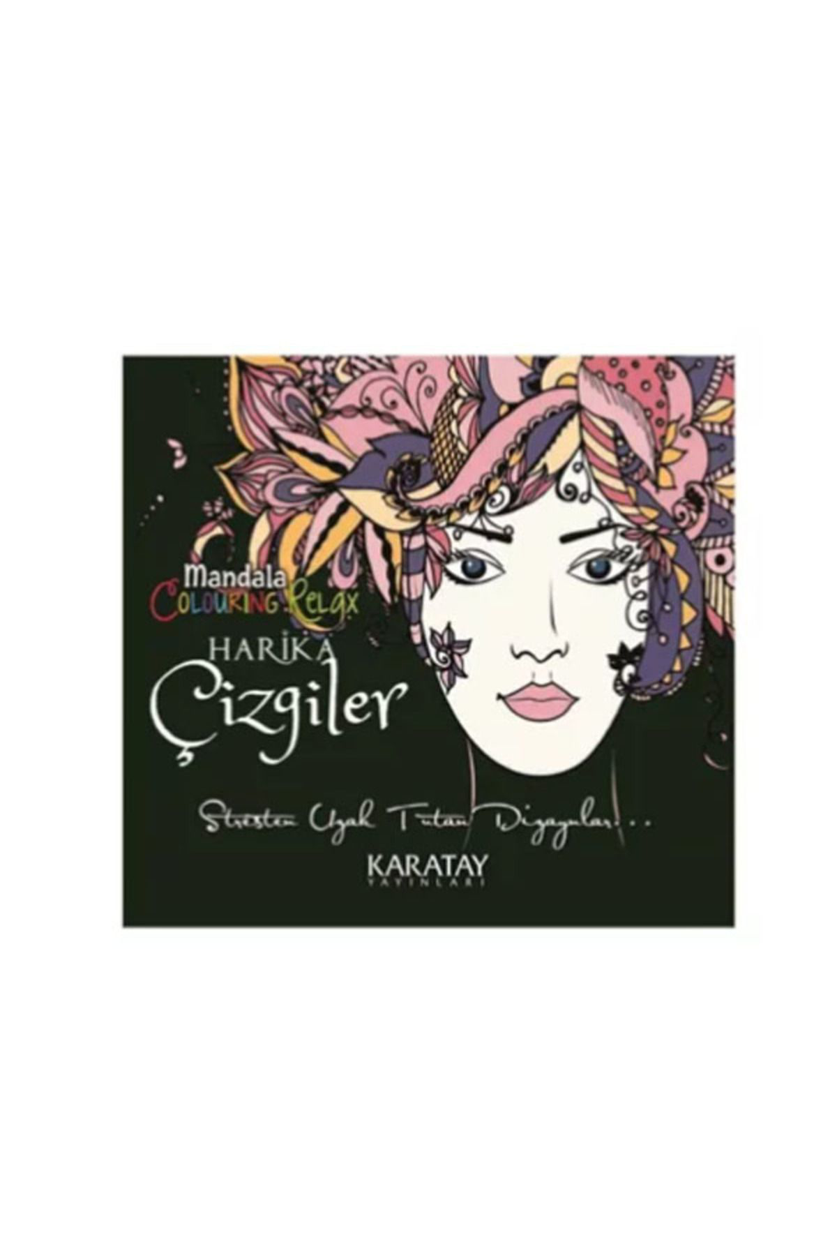 Karatay Yayinlari 4E Boyama Kitabi Harika Çizgiler Mandala Karatay