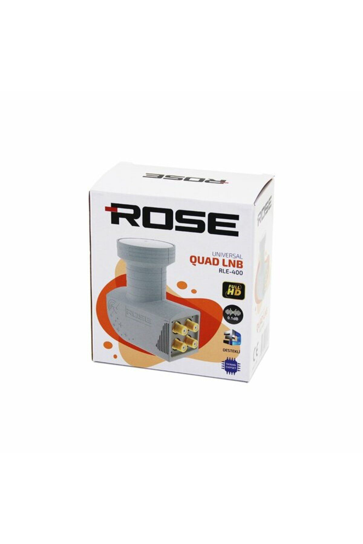 Ok Aksesuar 4Lü Uydu Lnb Universal Quad Full Hd - 3D - 0.1Db Rle-400 Go506073