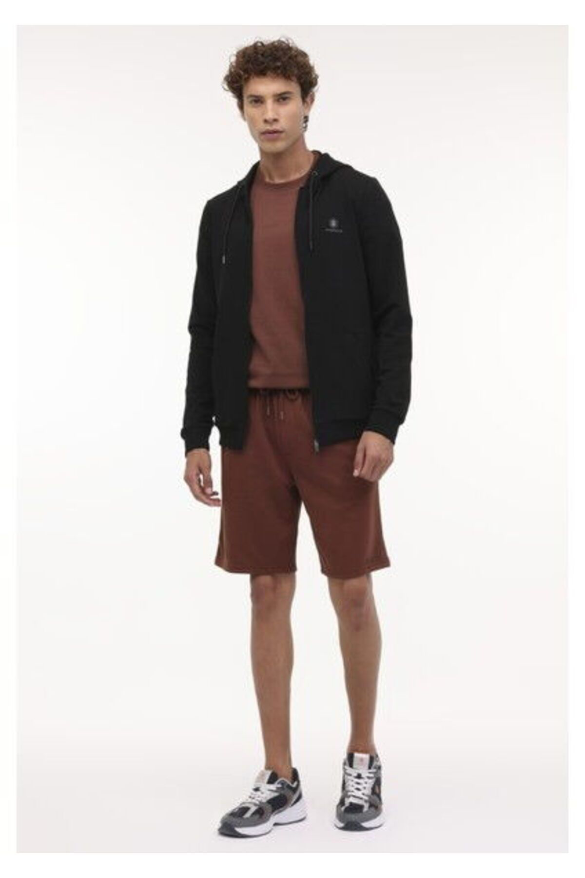 Lumberjack 4W,Mb Sn72 Fz Hod 4Pr,Siyah, Xl Sweatshirt