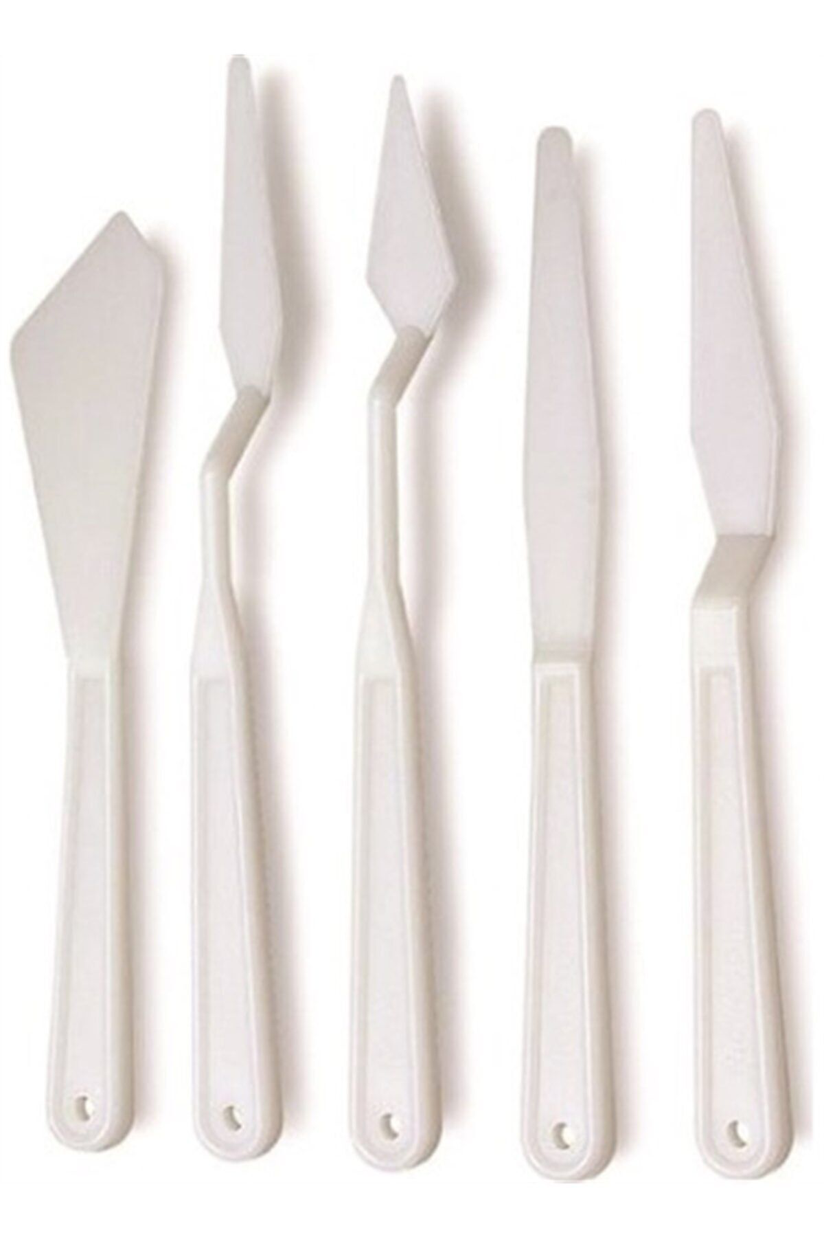Rich 5 Li Plastik Spatula Set (Modelaj Set- Spatül Set)