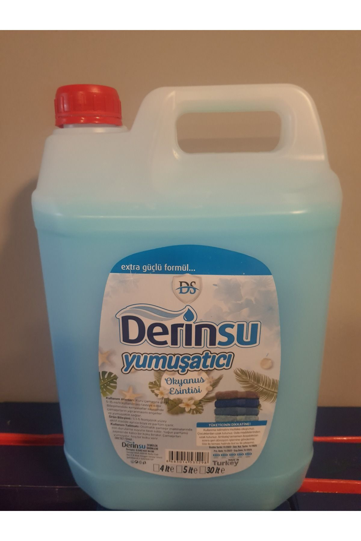 Derinsu Kimya 5 Lt Yumuşatici