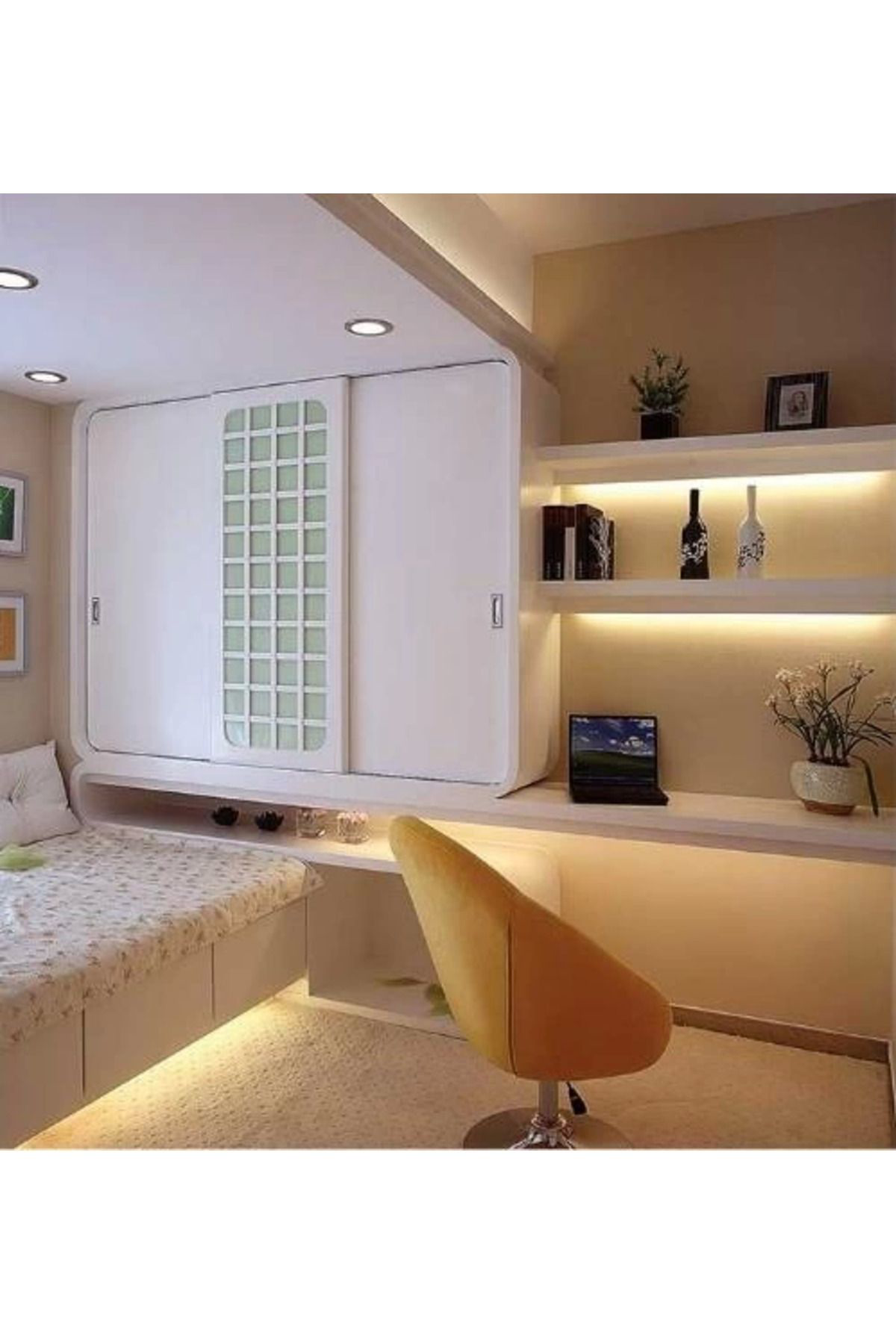 Yusuftex 5 Metre Cata Ct 4537 Şerit Led 12 Çip 3200K Gün İşiği