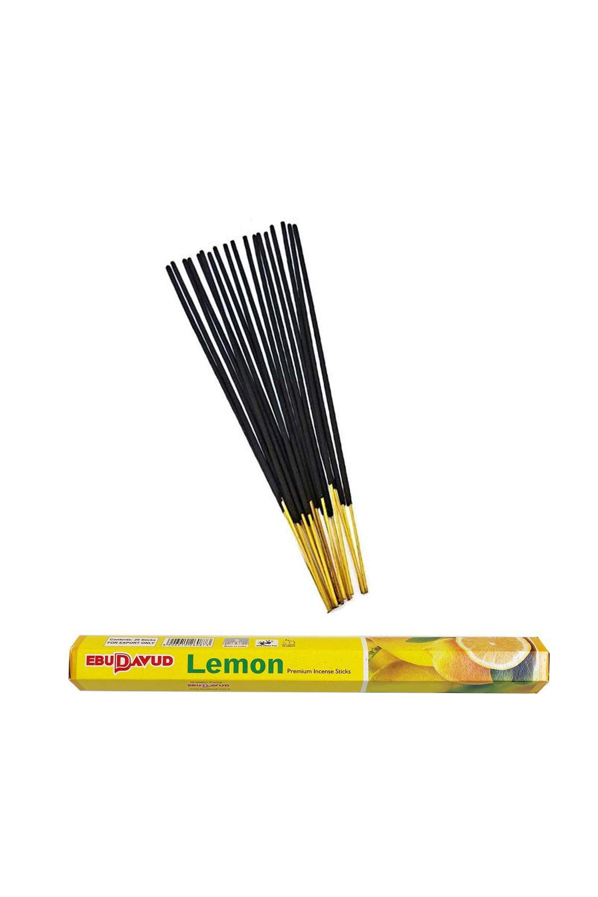 5 Paket 20 Çubuklu Tütsü Lemon - Amber - Lilly- Jasmine - Coconut - Kayık