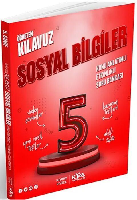 Koray Varol Akademi 5. Sinif Sosyal Bilgiler Öğreten Kilavuz Konu Anlatimli Etkinlikl
