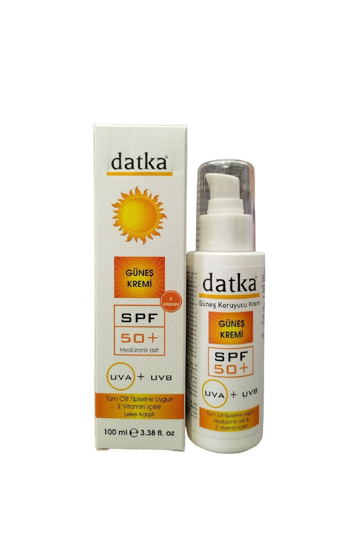 Datka 50 Spf Güne? Kremi Yüksek Koruma 4 Mevsim 100 Ml