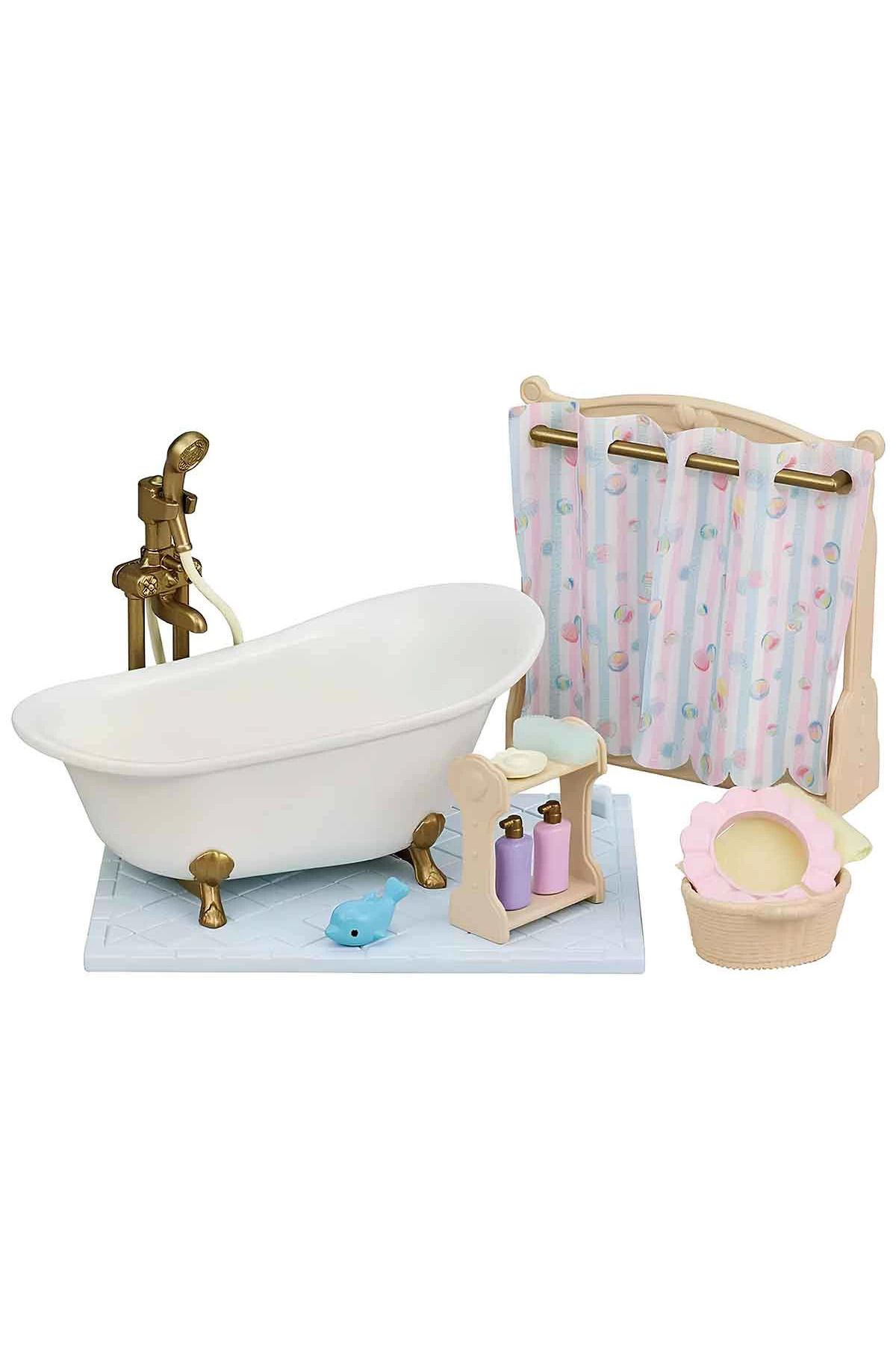 Filitask 5739 Sylvanian Families Banyo Ve Duş Seti (Figürler Dahil Değildi