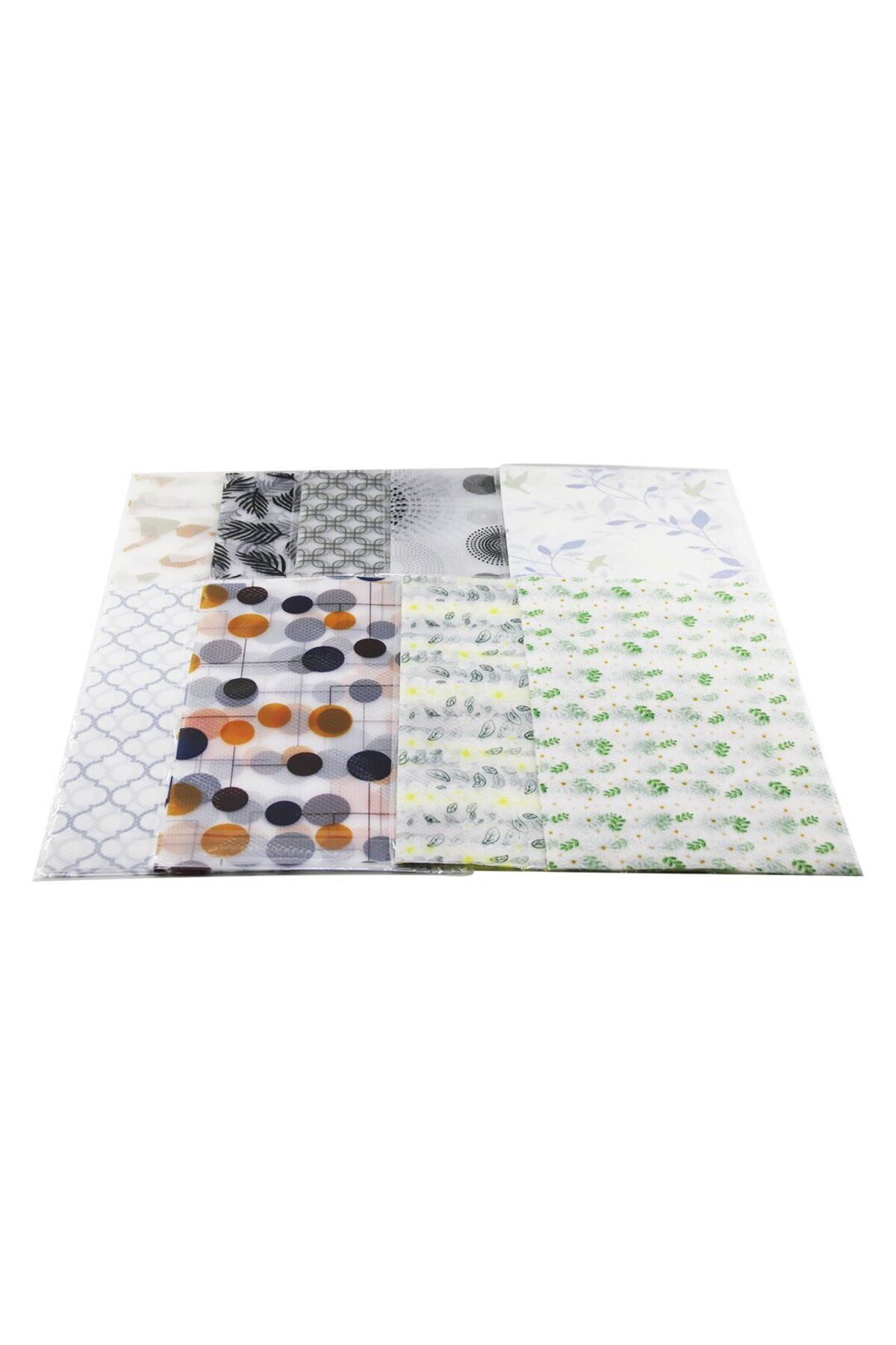 Ok Aksesuar 6 Pcs 30X45cm Eva - Kaymaz Dolap Ve Çekmece İçi Raf Örtüsü Go5060