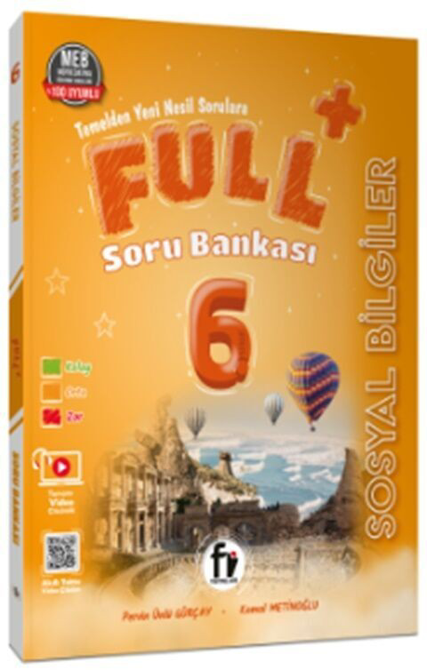 Fi Yayinlari 6. Sinif Sosyal Bilgiler Full Soru Bankasi 