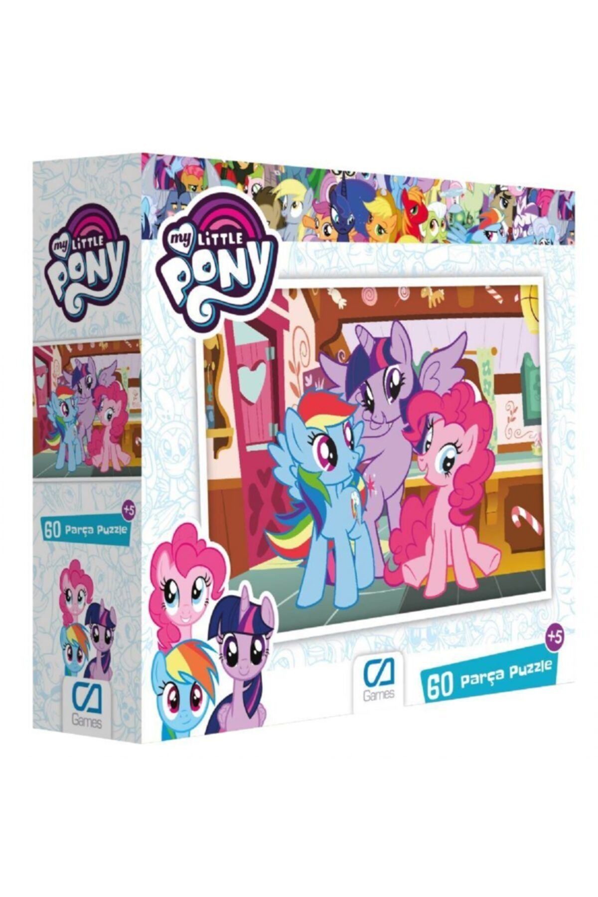 Ca Games 60 Parça My Little Pony Çocuk Puzzle - Kiz
