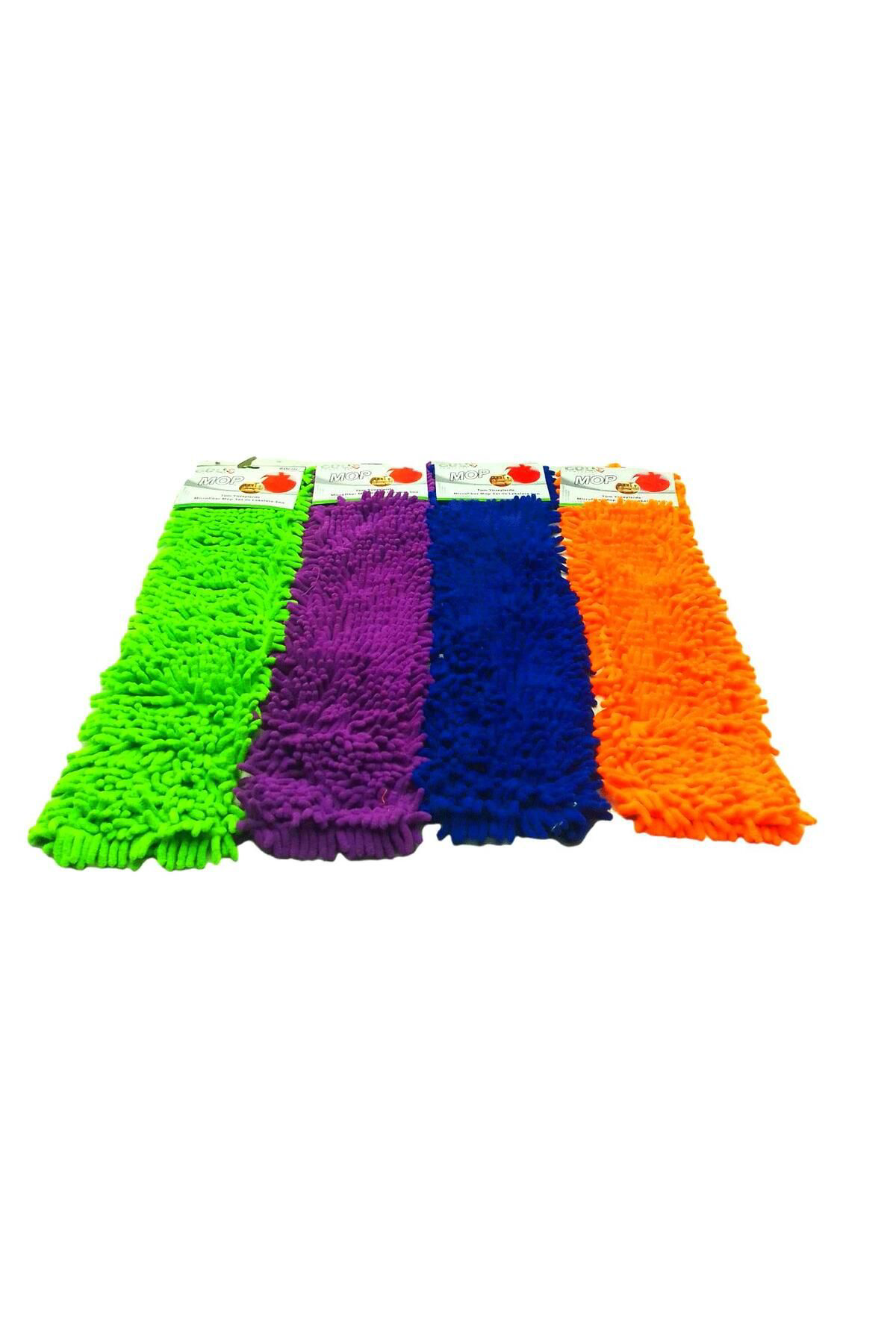 Ok Aksesuar 60Cm.Yedek Mikrofiber Renkli Makarna Mop  Go50601906430