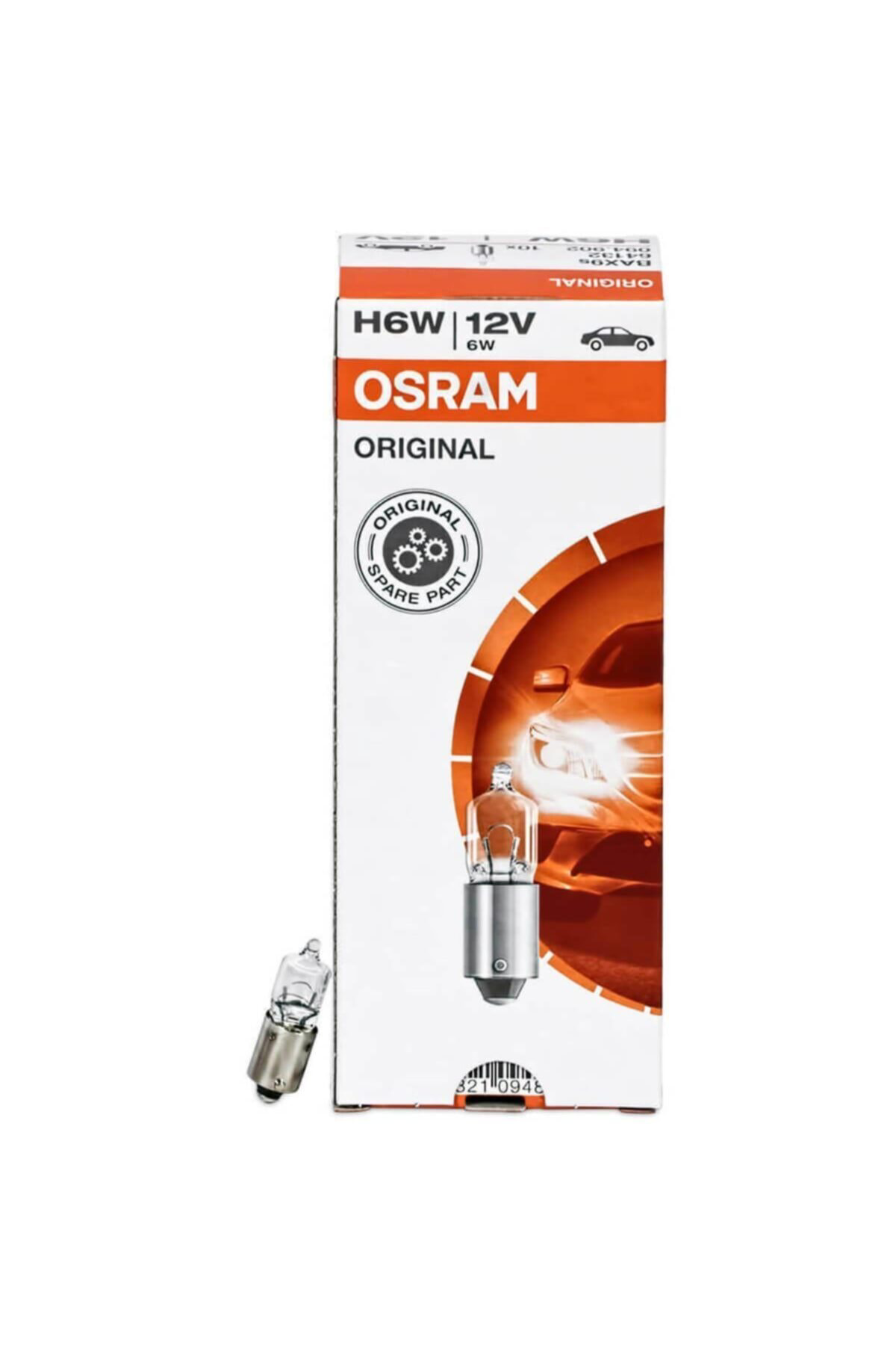 Osram 64132 Fs10 12 Volt Ampül H6 Halogen Park 10 Adet