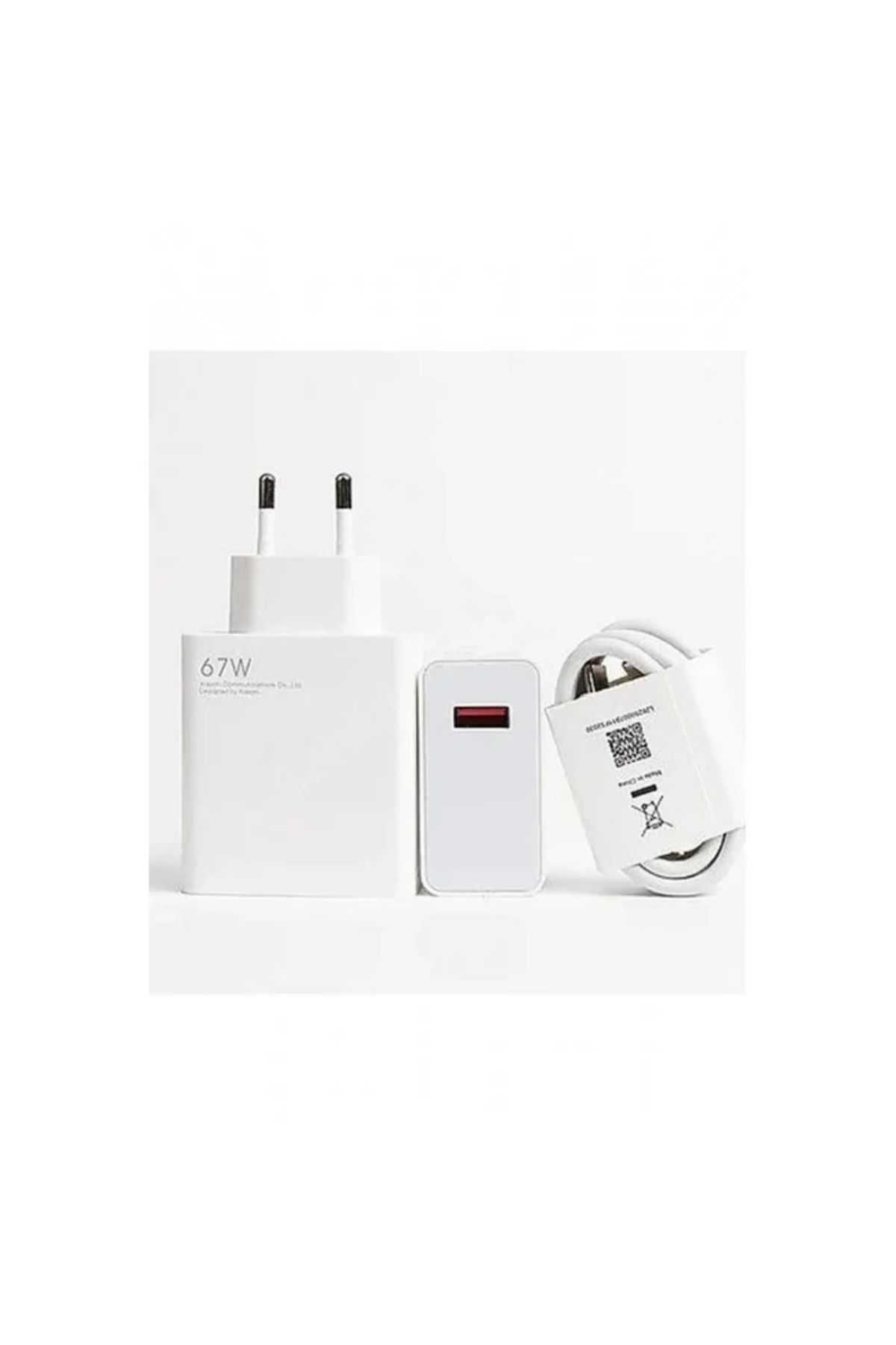 Pmr 67W Gan Xiaomi 13T İle Uyumlu Turbo Şarj Adaptörü Ve 6A Type C Ka