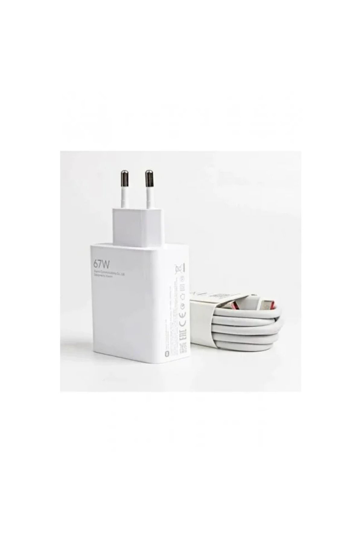 Pmr 67W Gan Xiaomi 13T İle Uyumlu Turbo Şarj Adaptörü Ve 6A Type C Ka