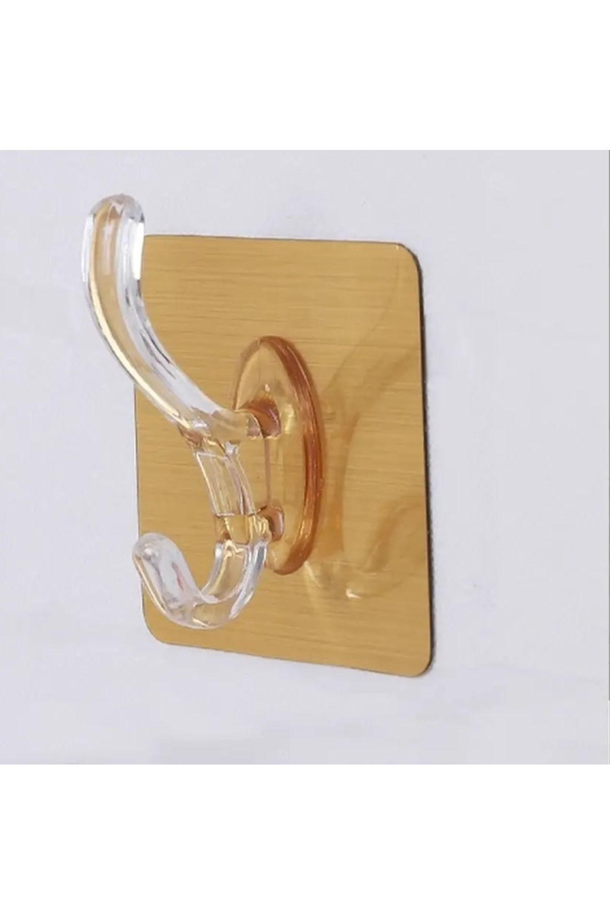 Afrodit Giyim 6Li Gold Kanca Aski Güçlü Yapişkanli Mutfak Banyo Askisi