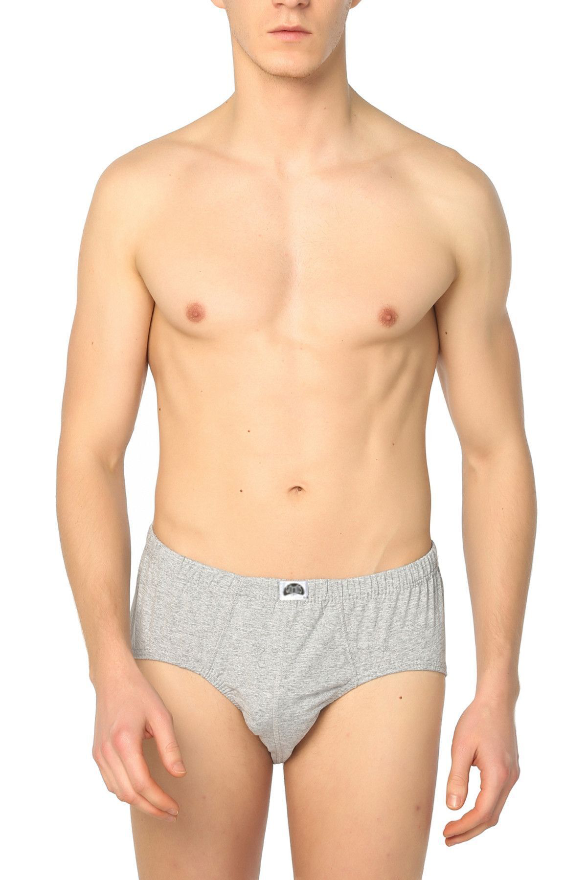 Gümüş 6'Li Paket Erkek Slip