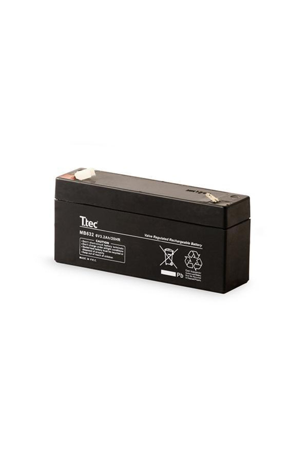 Ttec 6V 3.2Ah Bakimsiz Kuru Akü