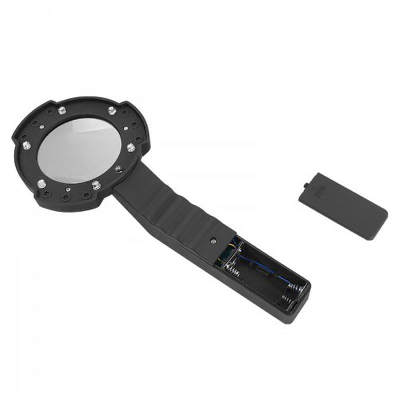 Evimdeyokyok 7 Led Aydinlatma Fener Pusula 4X Büyütme Okuma Büyüteç  Th-600557