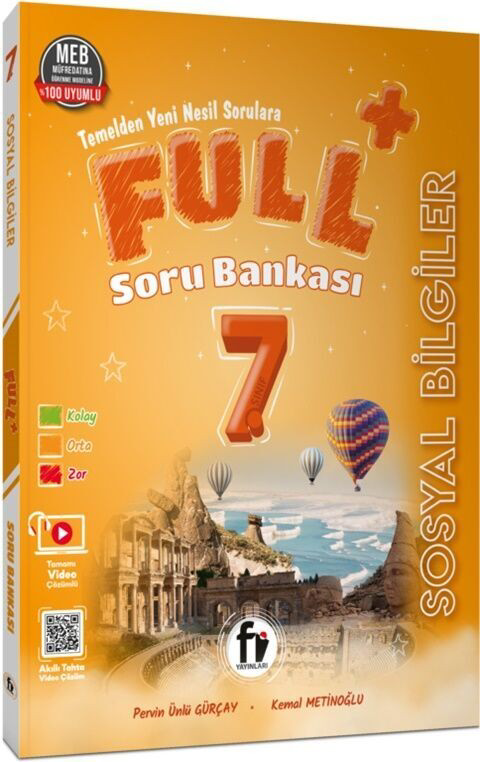 Fi Yayinlari 7. Sinif Sosyal Bilgiler Full Soru Bankasi 