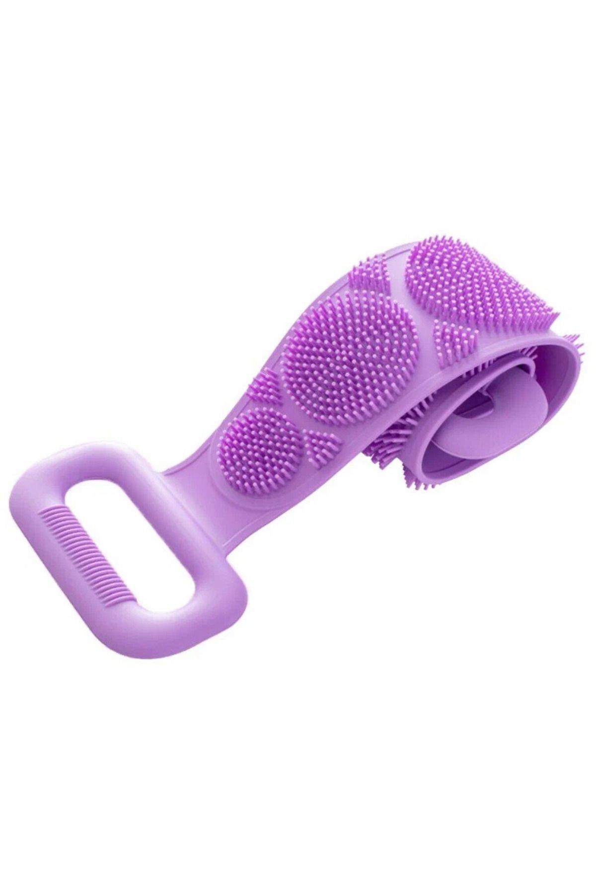 Ok Aksesuar 70 Cm Çift Tarafli Sirt Kesesi -Silikon Duş Kesesi - Peeling Bany