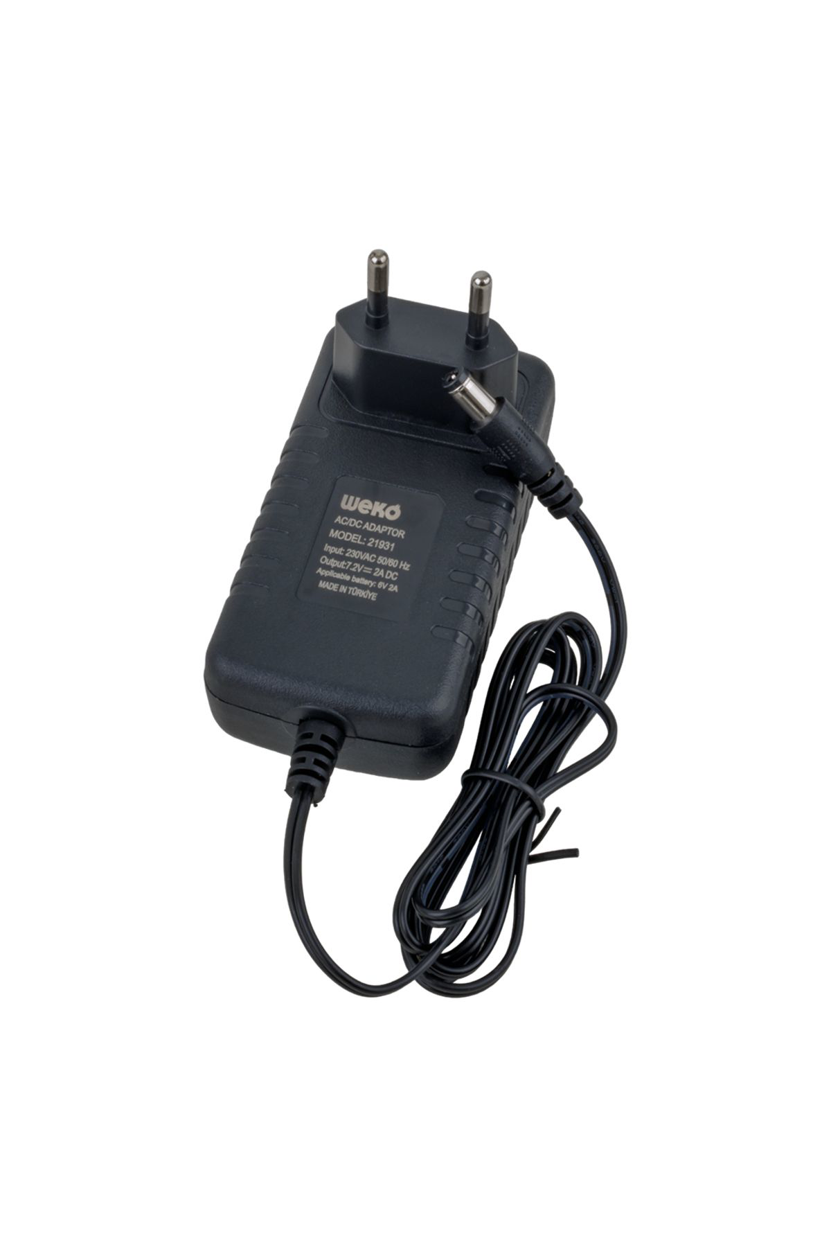 Ok Aksesuar 7.2 Volt - 2 Amper 5.5*2.5 Uçlu Ledli Yerli Üretim Akü Şarj Cihaz