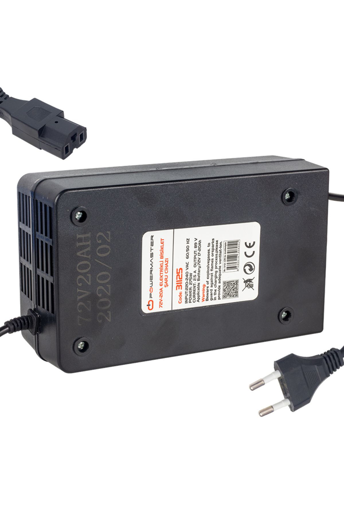 Ok Aksesuar 72 Volt - 20 Amper Elektrikli Bisiklet Şarj Cihazi Go50609381850