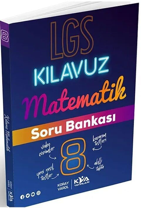 Koray Varol Akademi 8. Sinif Lgs Matematik Kilavuz Soru Bankasi Kva Yayinlari