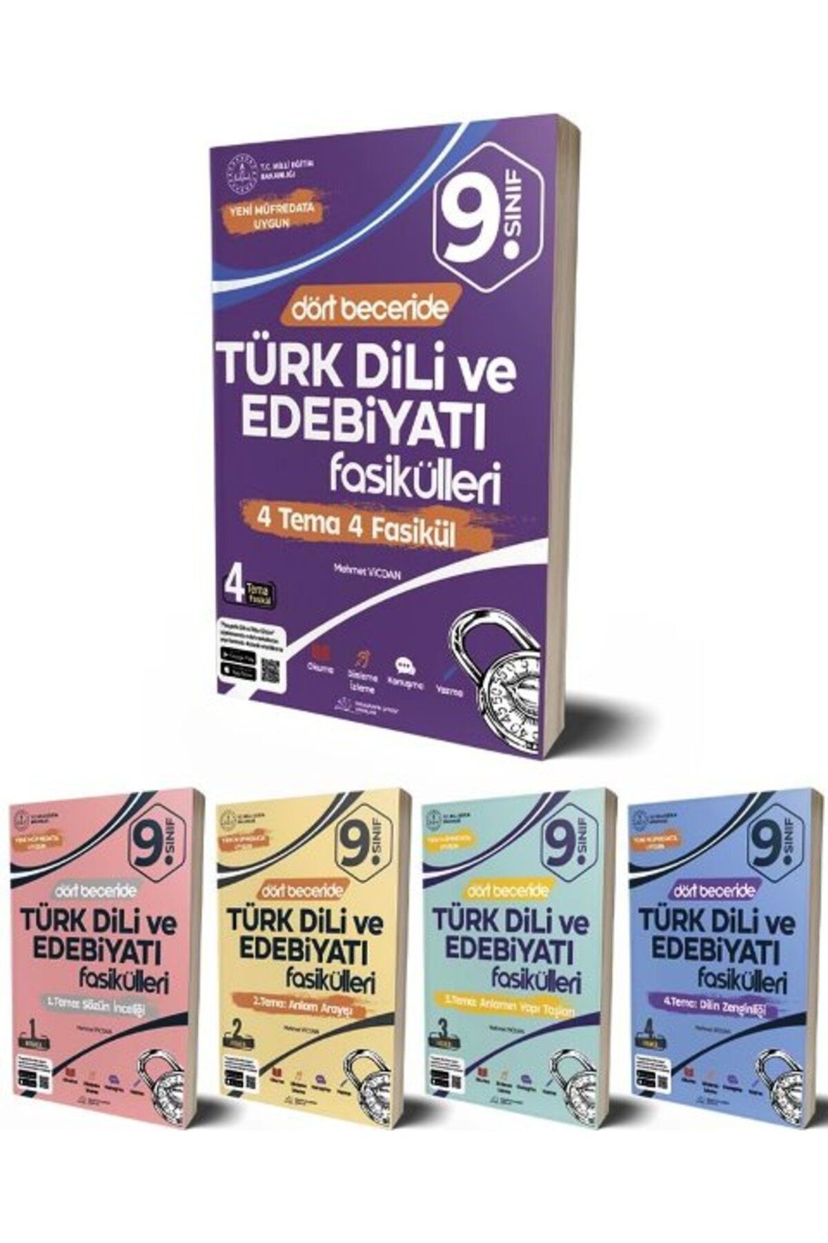 Paragrafin Şifresi Yayinlari 9. Sinif Dört Beceride Türk Dili Ve Edebiyati Fasikülleri