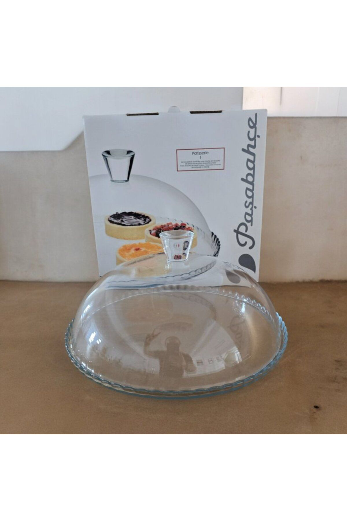 Paşabahçe 95198 Patisseria Kapakli Kek Fanusu